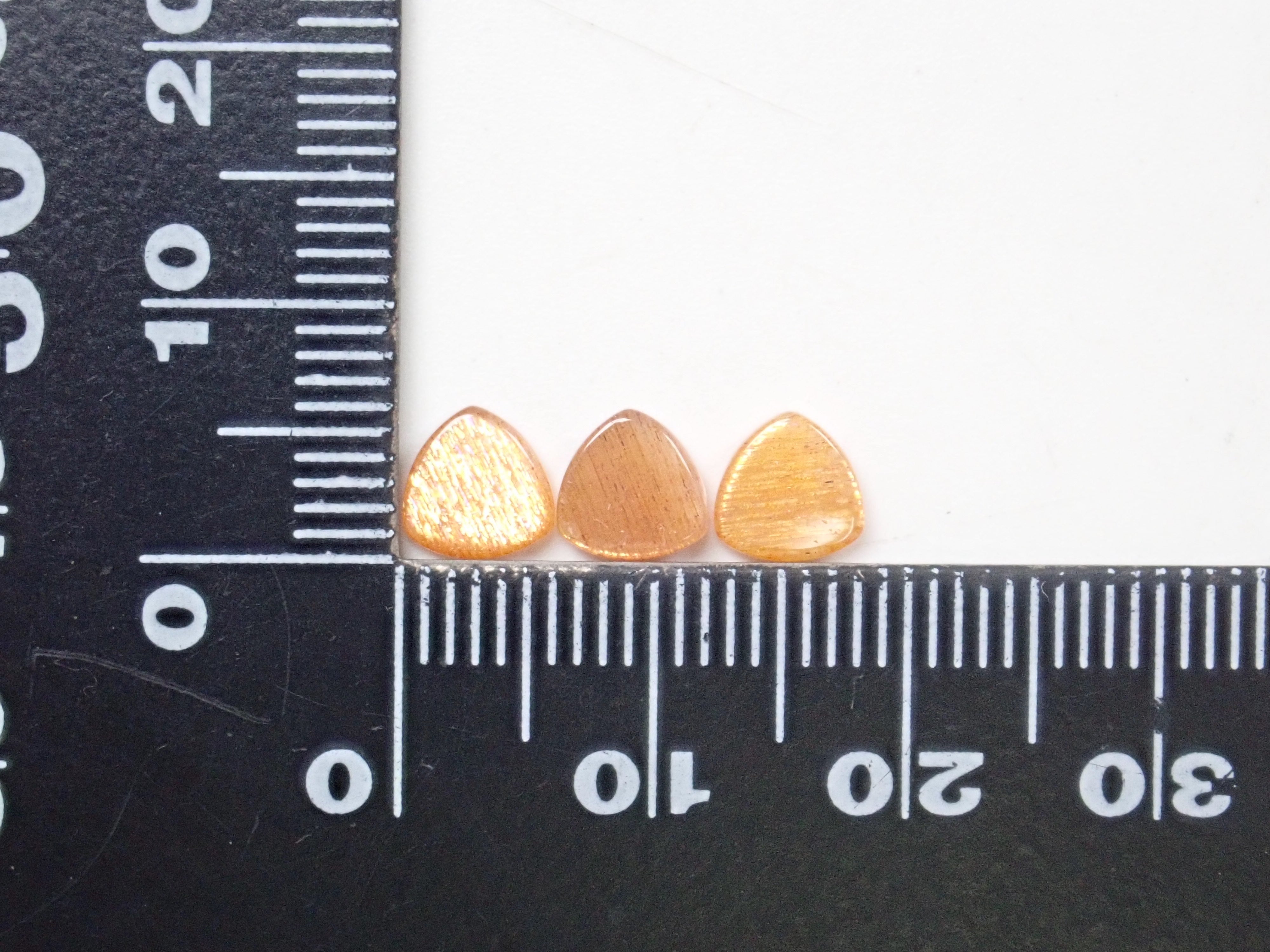 【宝石商の道具】ルーペ(倍率10倍)・ピンセット・ルース2石の4点セット