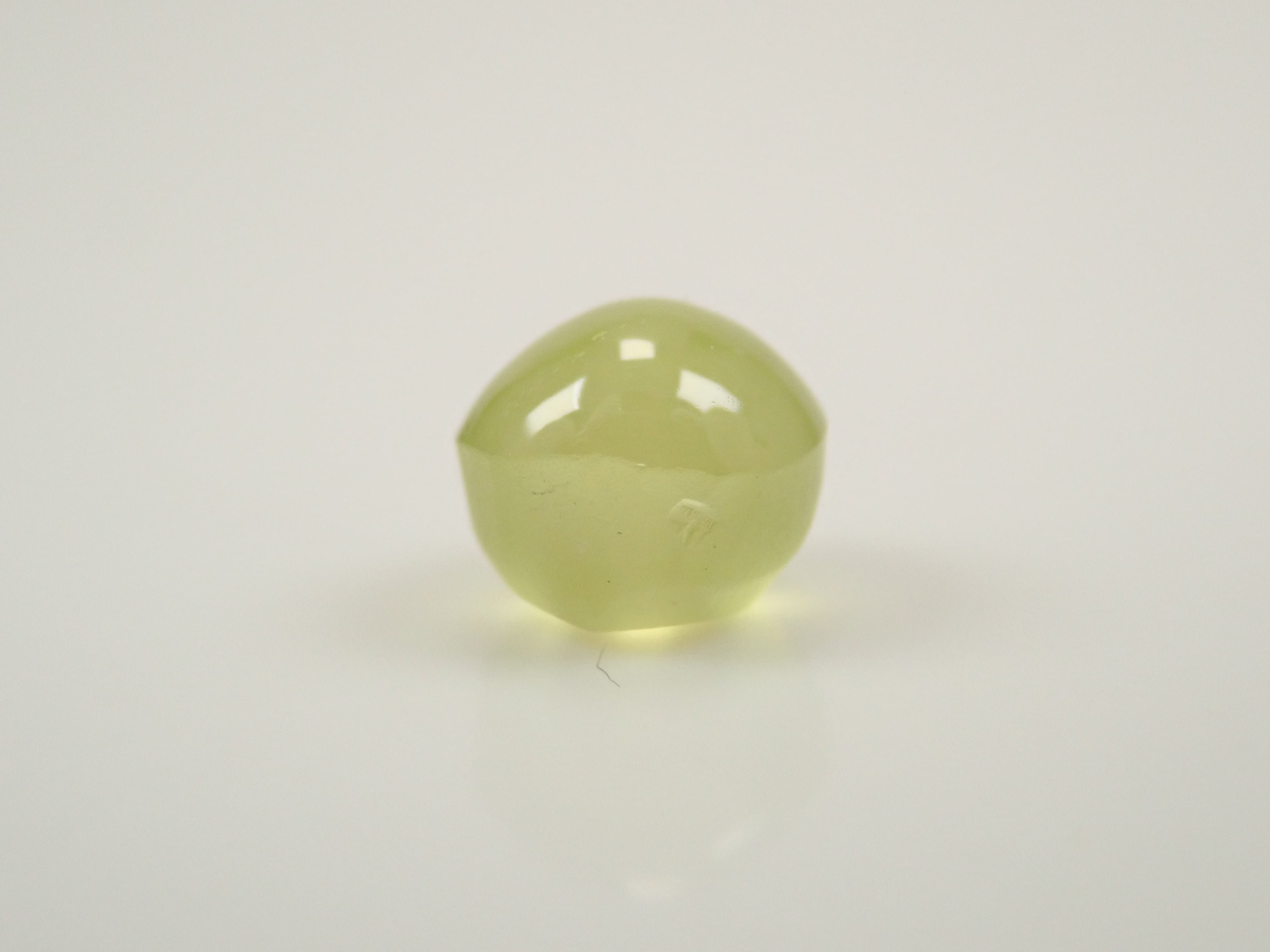 【1/1 22時販売】インド産パロットクリソベリルキャッツアイ 5.0mm/1.099ctルース