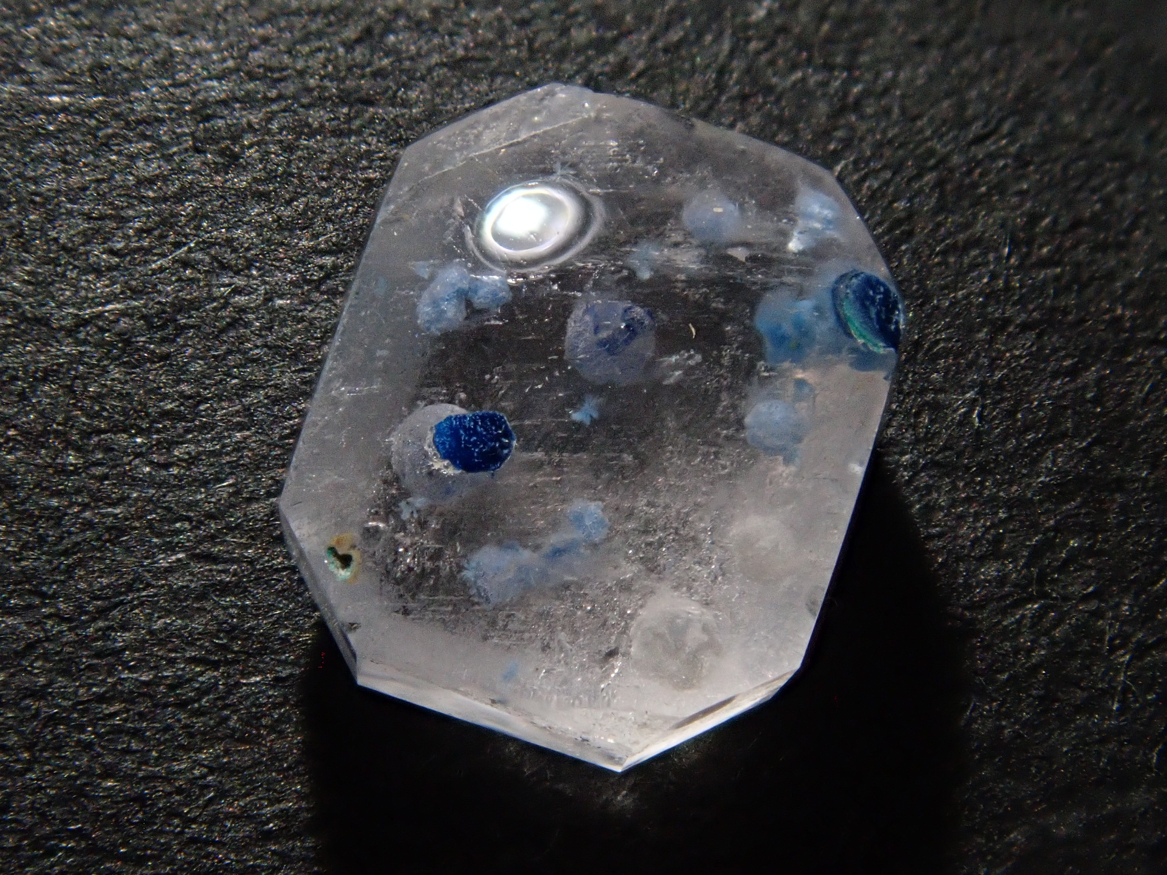 【1/9 22時販売】ブラジル産メデューサクォーツ(パライバクォーツ) 0.848ctルース