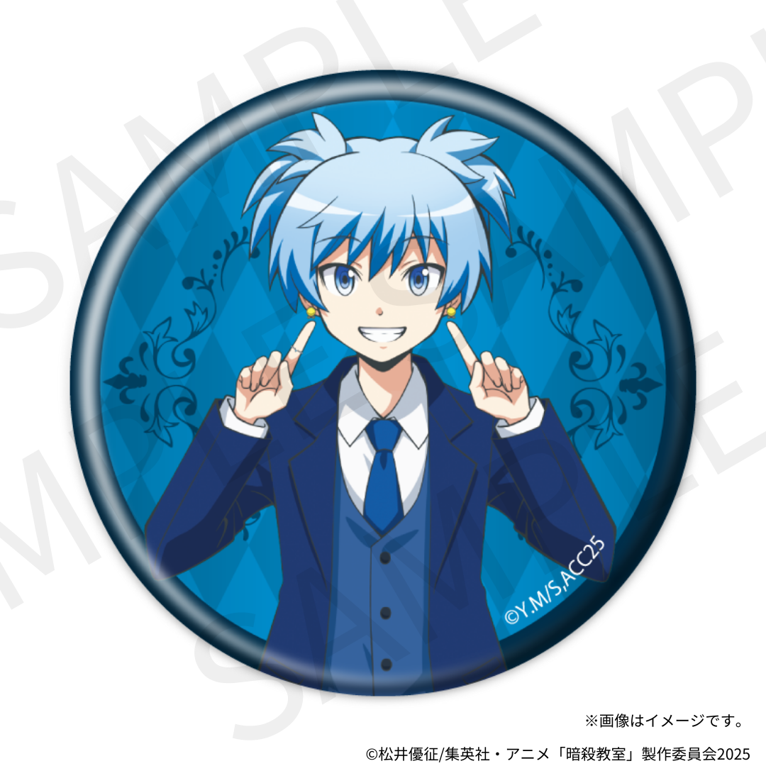 【12/5(金) 22時販売】TVアニメ「暗殺教室」×KARATZコラボ 缶バッジ(全7種ランダム)