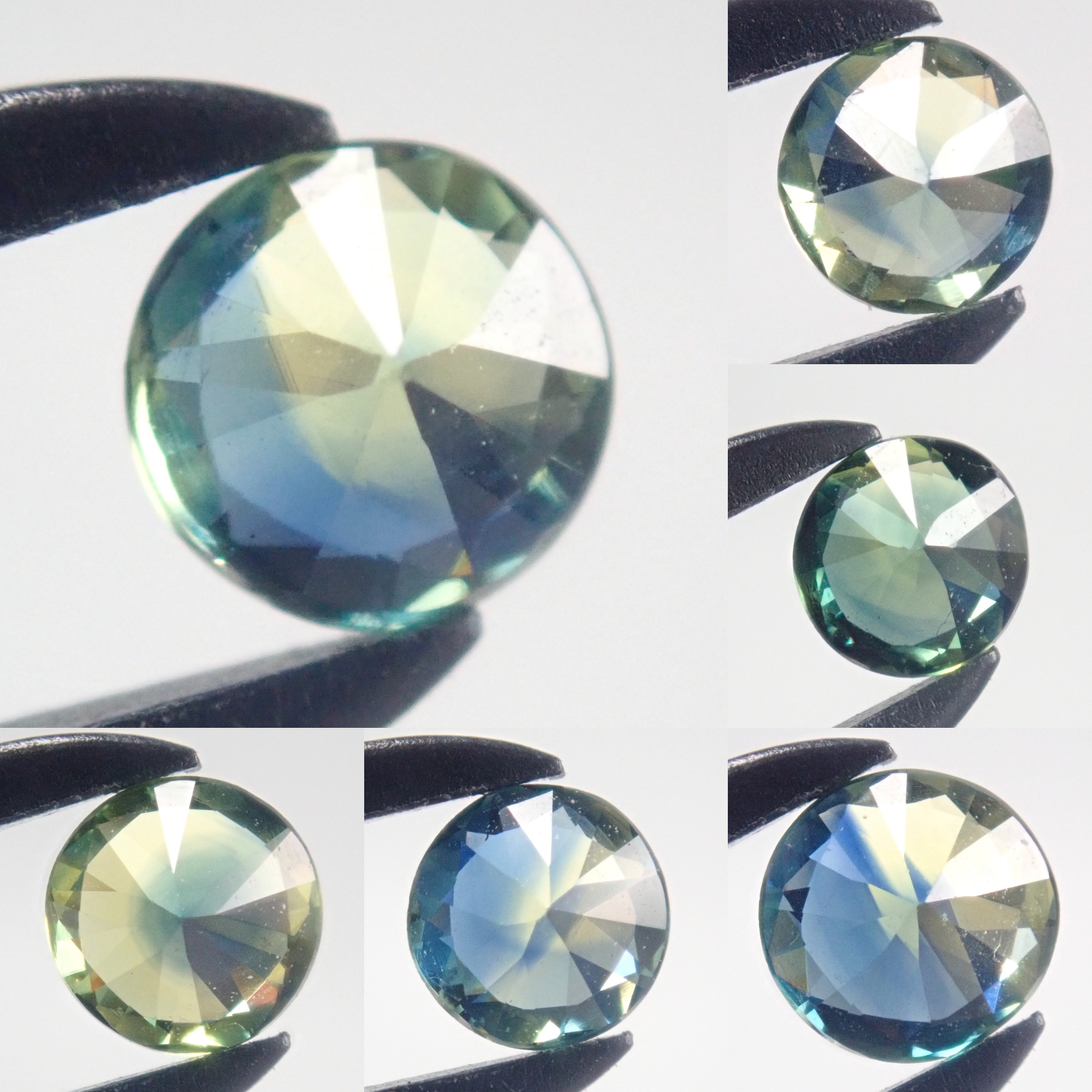【限量6顆】藍寶石Gacha💎坦尚尼亞雙色藍寶石(含新月藍寶石,3-4mm)【多買有優惠】
