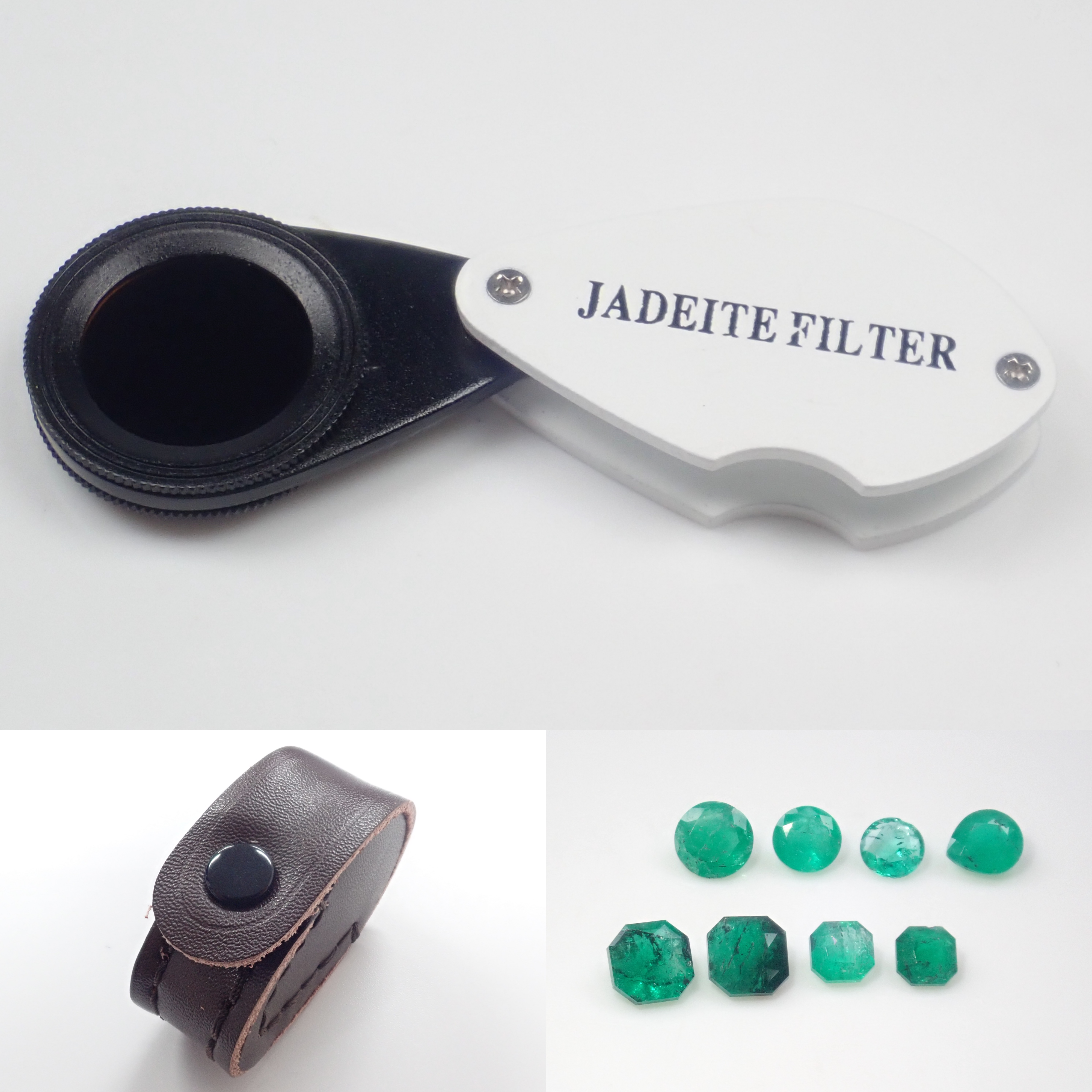 【宝石商の道具】《数量限定》チェルシーカラーフィルター・エメラルド2点セット