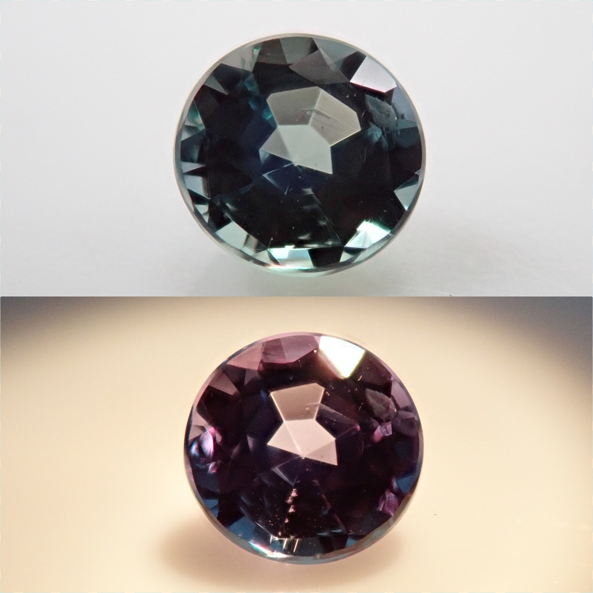 テリと煌めきがとっても綺麗です!!★ブラジル産アレキサンドライト★ ブラジル産アレキサンドライト 0.112ctルース