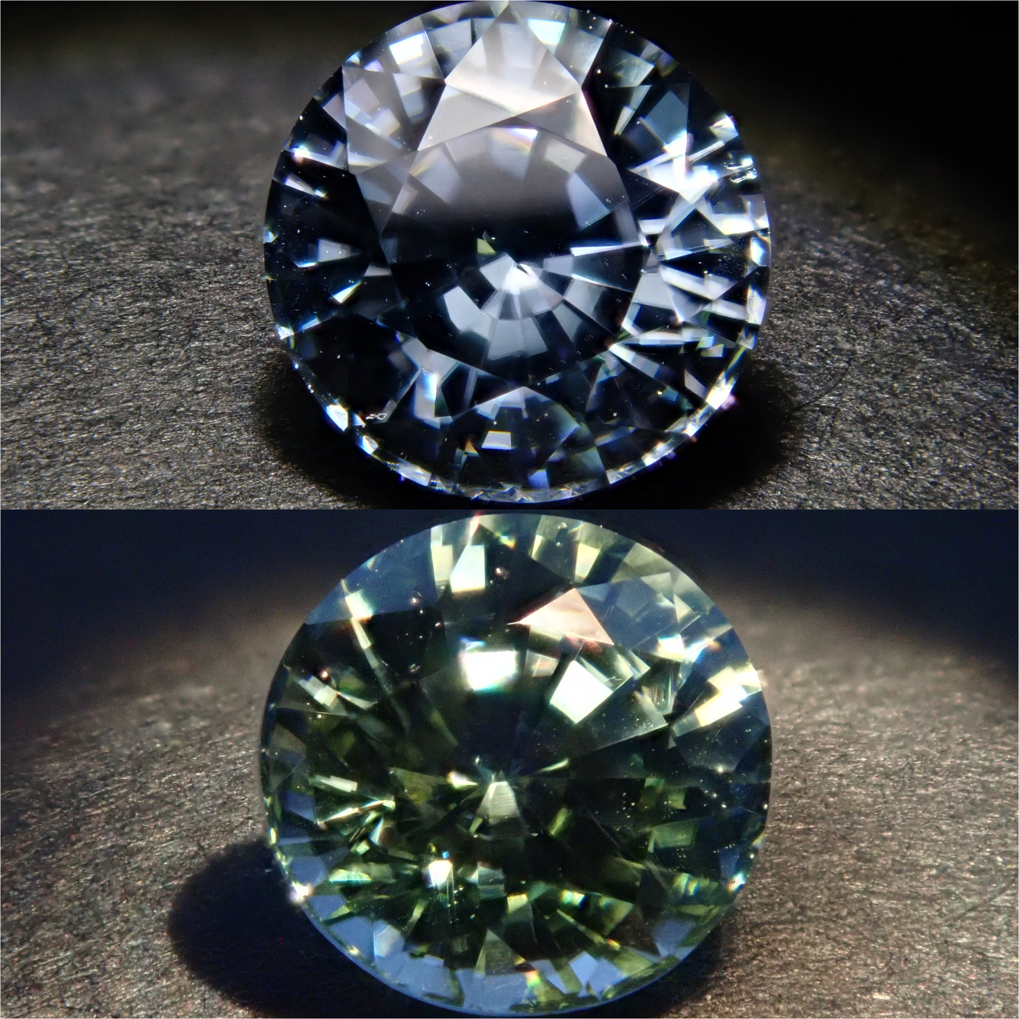 チェル様 ミャンマー産カラーチェンジジルコン 5.3mm/1.043ctルース