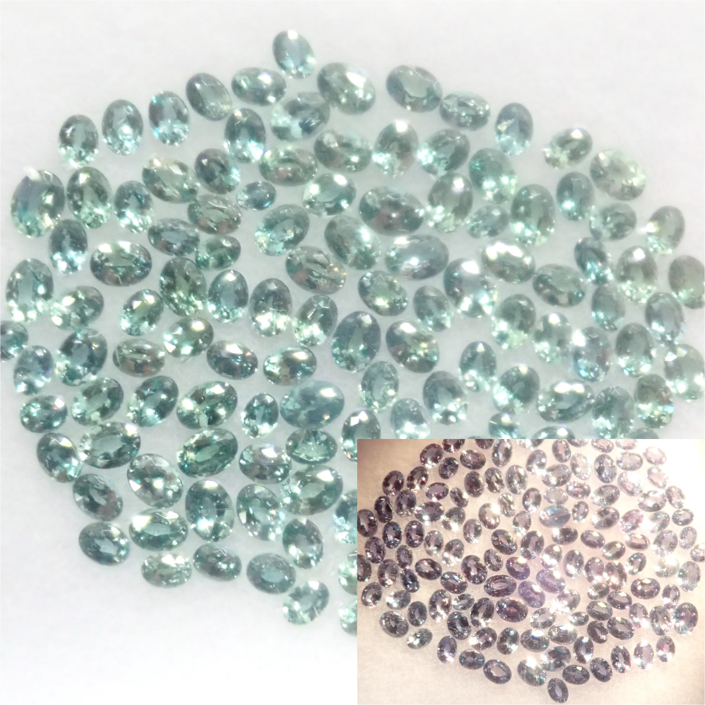 【2/15 22時販売】《150石限定・ツーソン新着》ブラジル産アレキサンドライト1石ルース(メレサイズのトップクオリティ,ヘマチタ鉱山)《複数購入割引有》