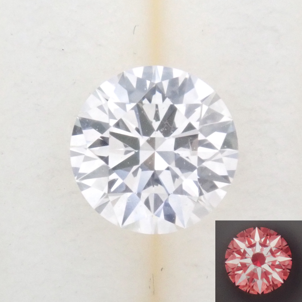 インターナリーダイヤモンド 0.25ルース(E, IF, 3Excellent) GIA