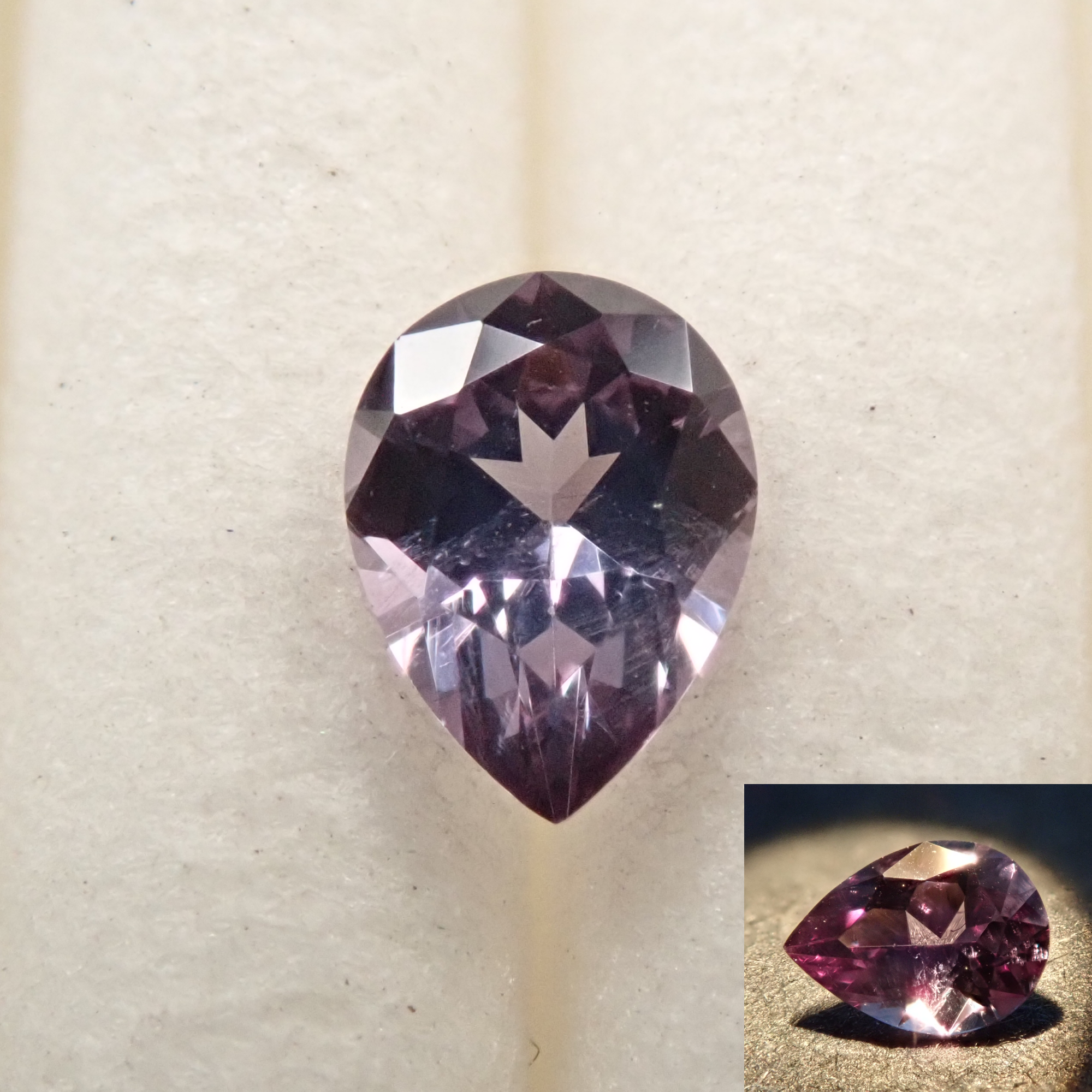 ベキリーブルーガーネット（カラーチェンジガーネット） 0.161ルース