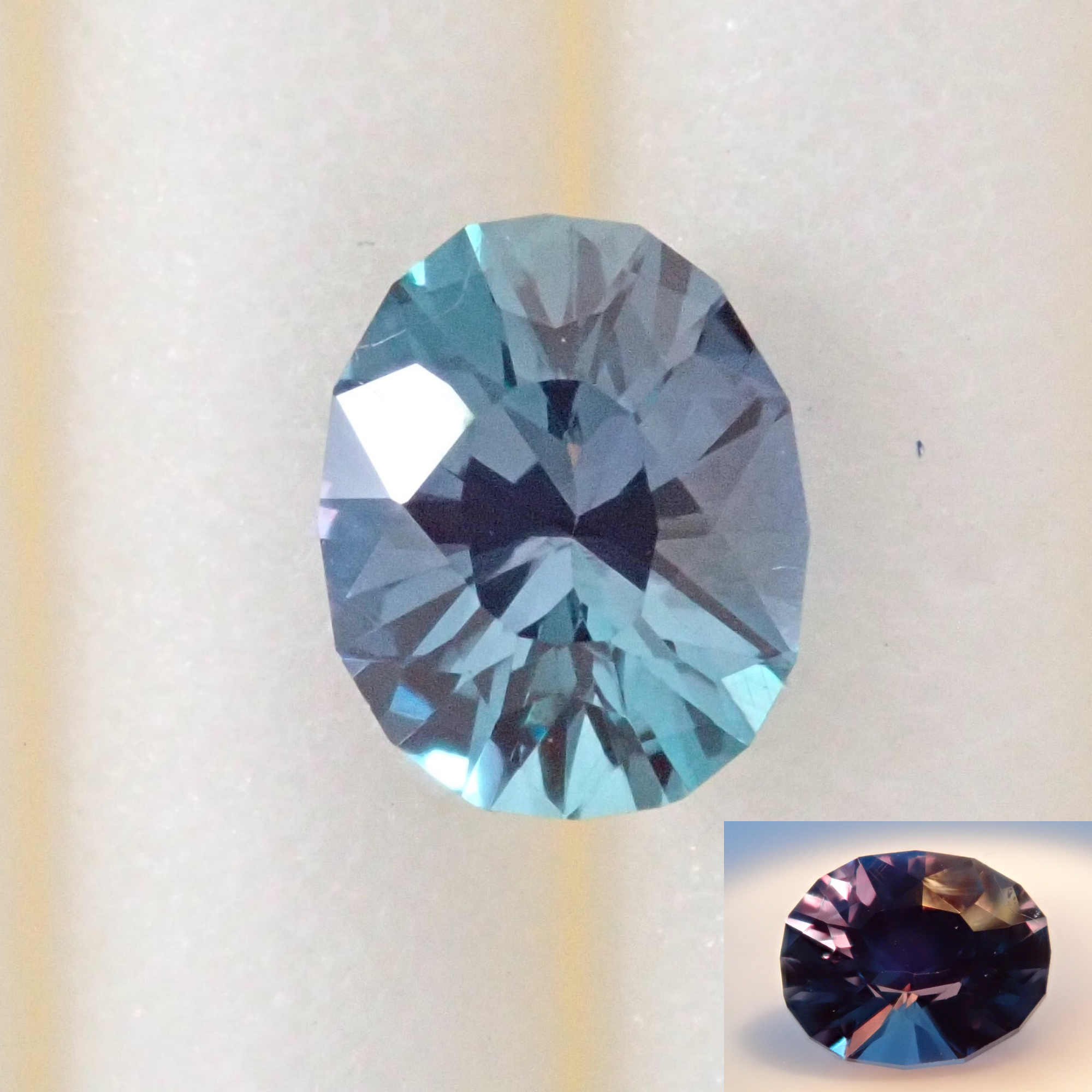 合成アレキサンドライト 0.287ctルース 合成アレキサンドライト 0.287ctルース