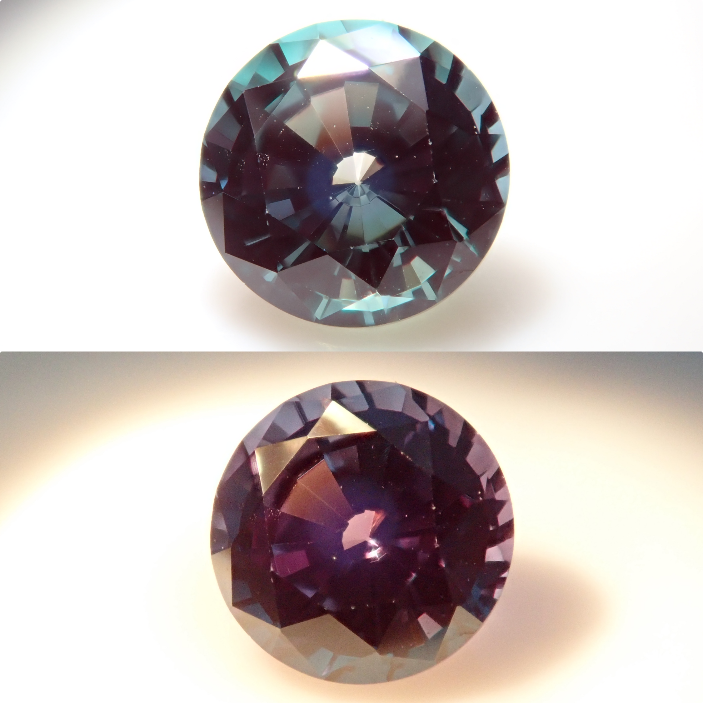 【3月7日晚間10點開售】合成亞歷山大石 4.3毫米/0.430克拉 裸石