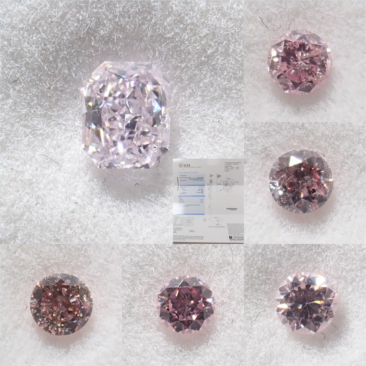 【10/2 22時販売】《限定6石》GIA鑑定書付き0.16ct&FANCY LIGHT PINK含む 天然ピンクダイヤモンドガチャ(全石鑑定書orソーティング付)《複数購入割引有》