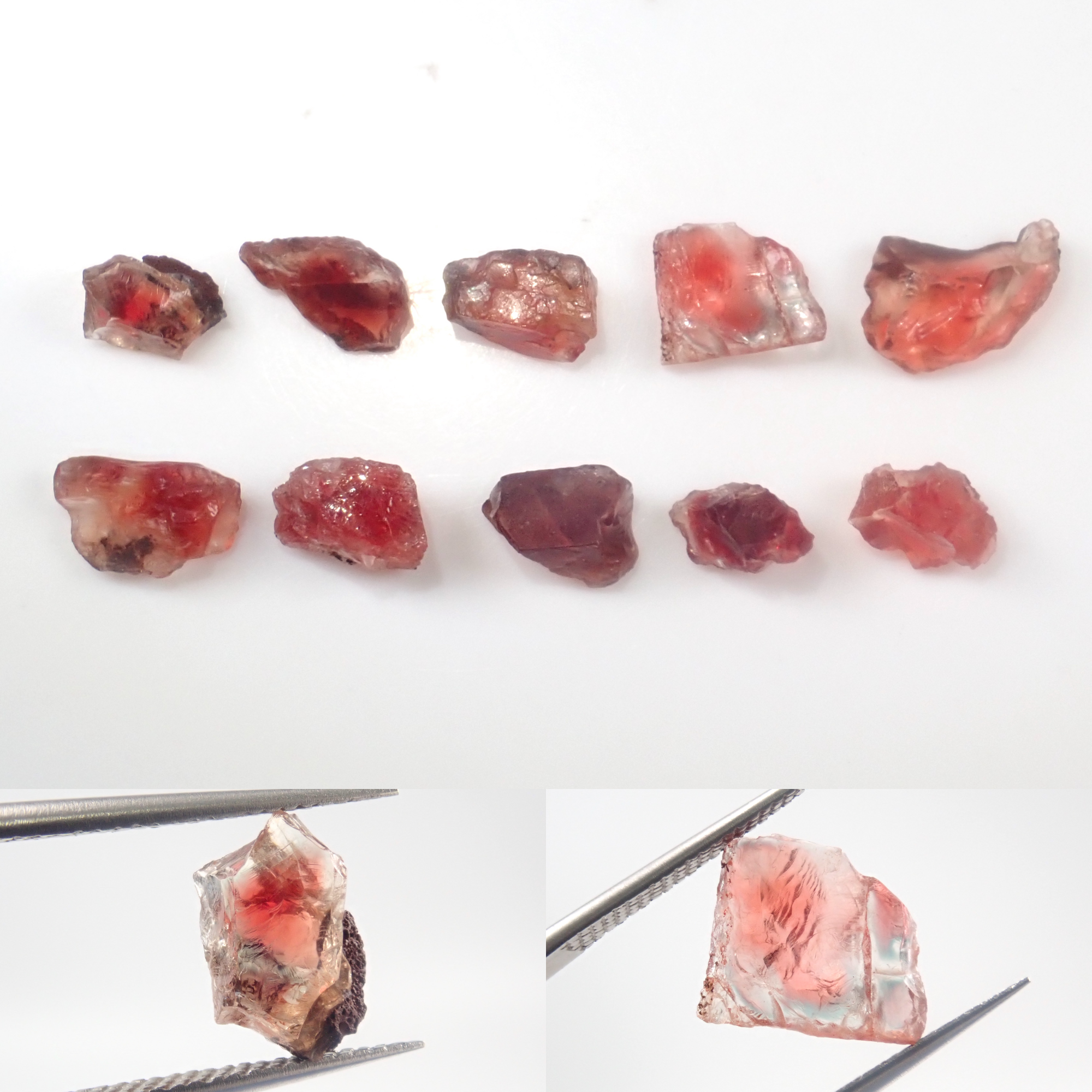 エチオピアサンストーン1石原石（平均2.9ct）《複数購入割引有》