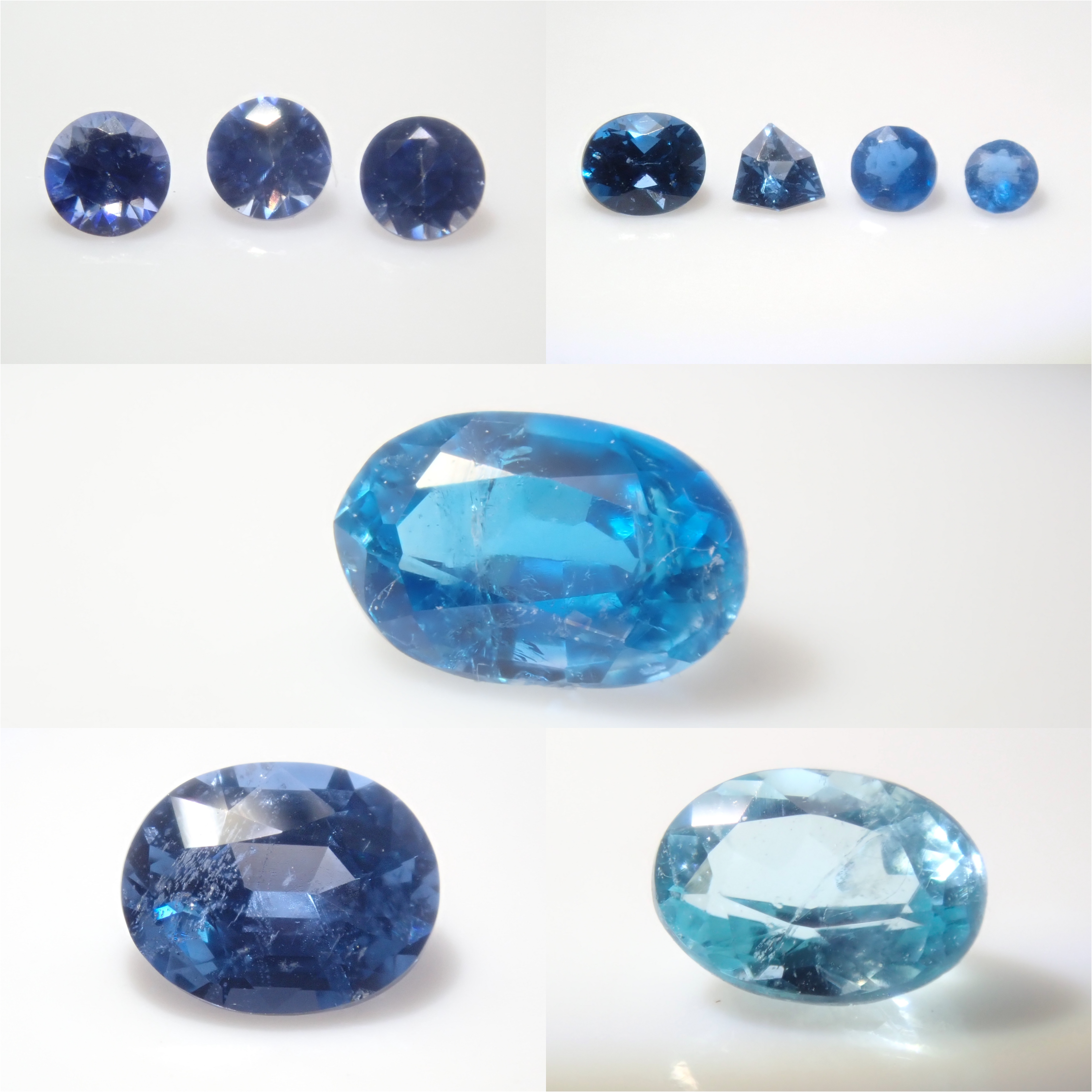 【12/7 22時販売】《限定10石》ブルー宝石ガチャ💎ブラジル産パライバトルマリン0.142ct・ジンバブエ産ユークレース・1.17ctのコバルトスピネル(鑑別書付:カラーシフト)・ベニトアイトなど《複数購入割引有》