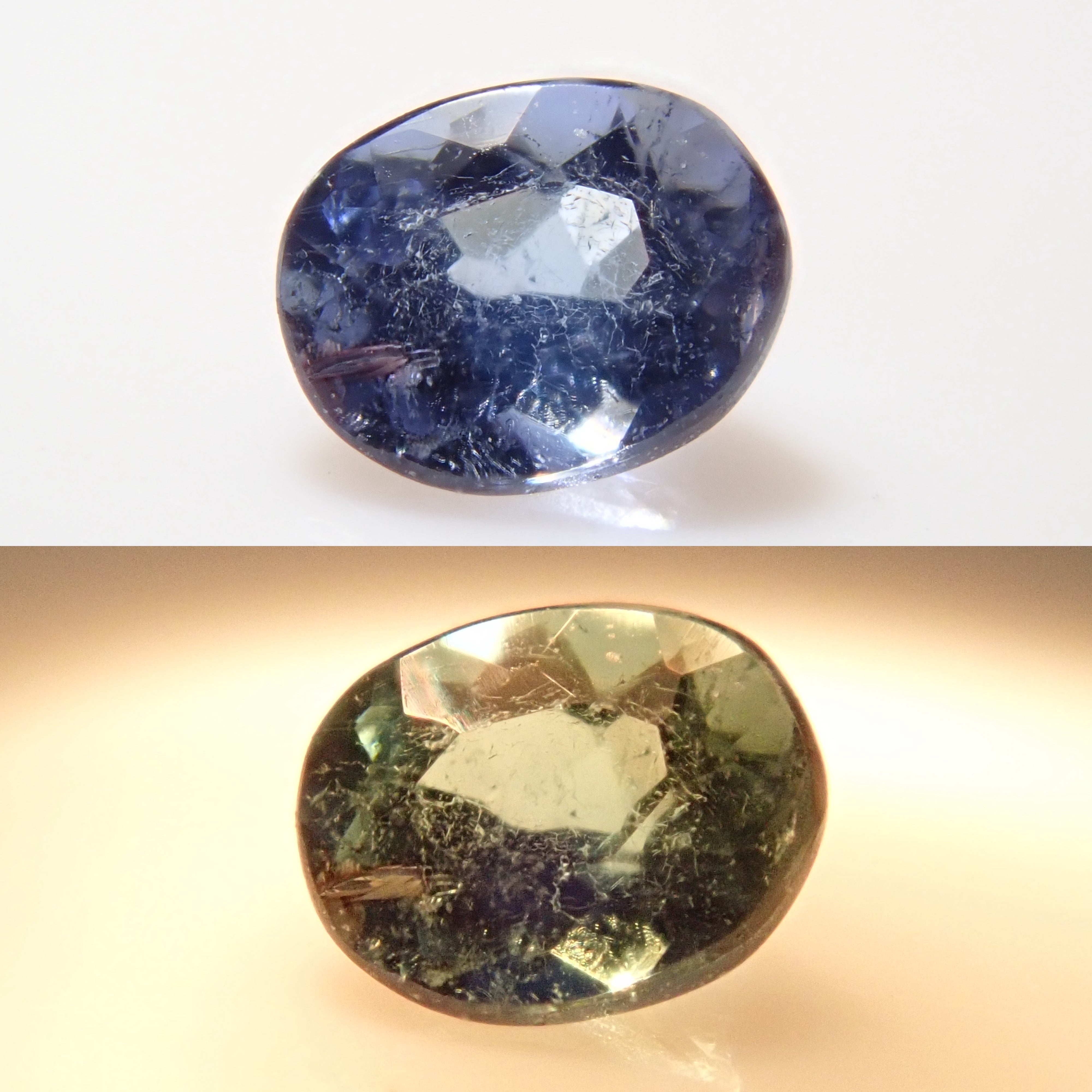色彩變化 巴西帕拉伊巴碧璽 0.040 克拉散裝(CuO:1.8%,MnO:1.5%) GIA