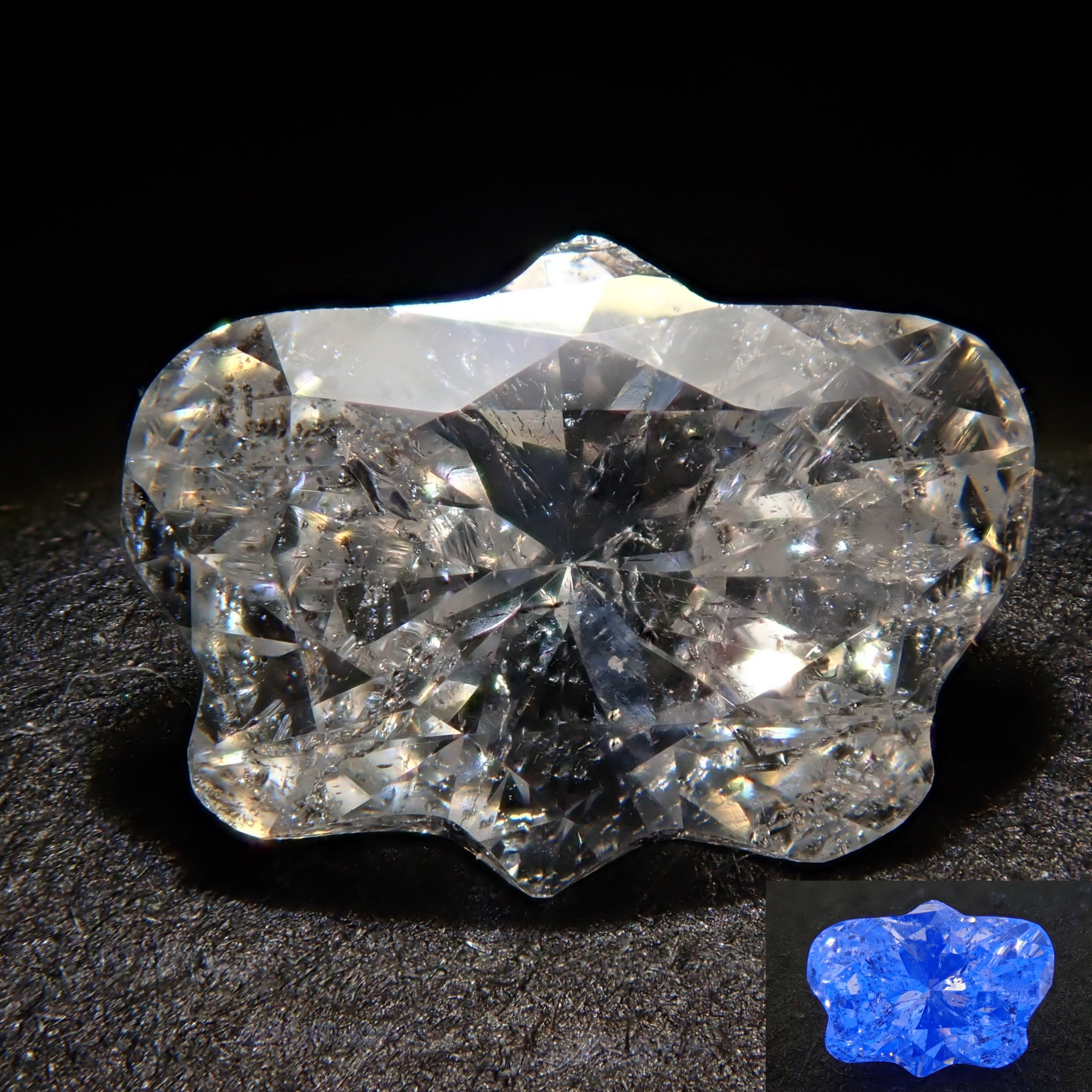 0.777 克拉裸鑽(蝴蝶切割)