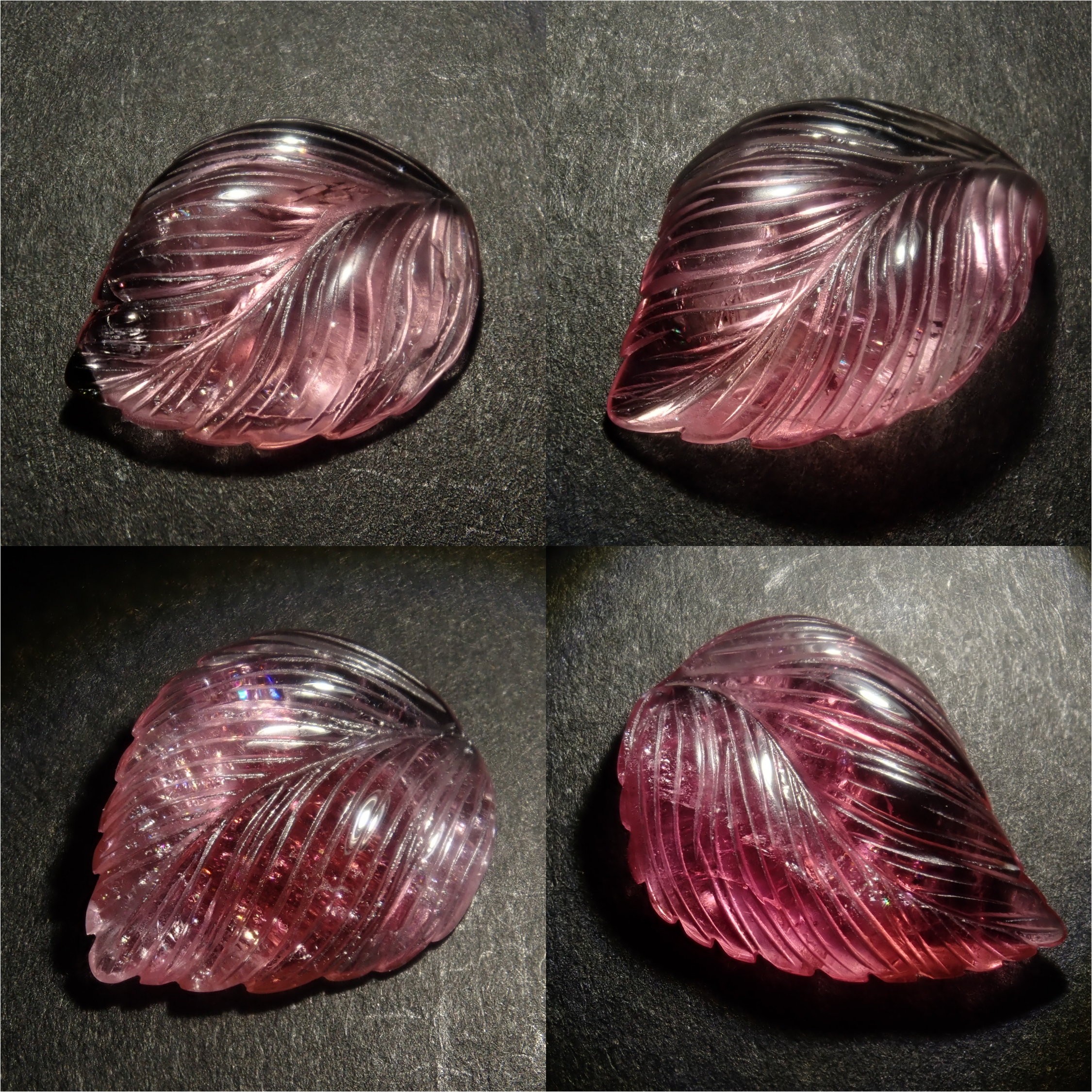 【11/8 22時販売】《限定4石》カービングガチャ(ピンクトルマリン,平均3.4ct) 1石ルース《複数購入割引有》