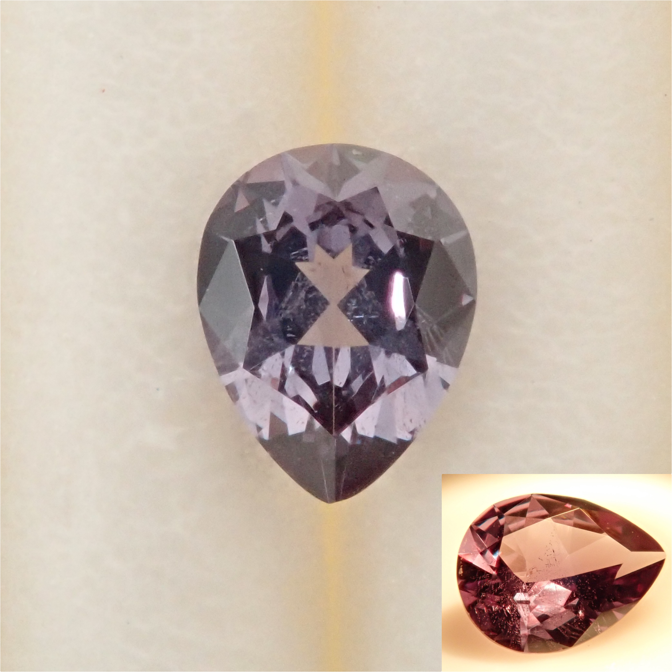 【1/27 22時販売】マダガスカル産ベキリーブルーガーネット(カラーチェンジガーネット) 0.150ctルース