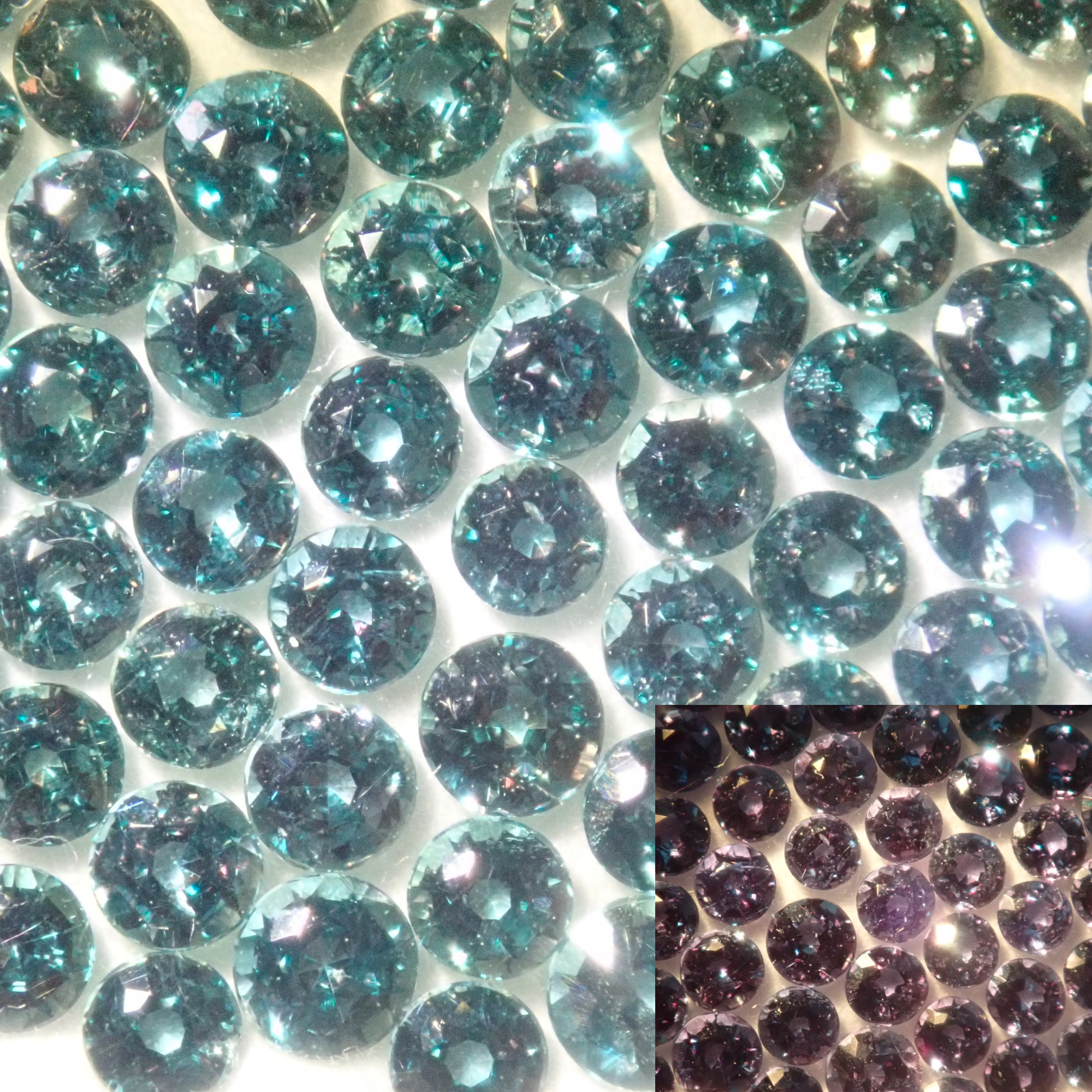 トップクオリティ》ブラジル産アレキサンドライト1石ルース(約2.2mm トップクオリティ》ブラジル産アレキサンドライト1石ルース(約2.2mm