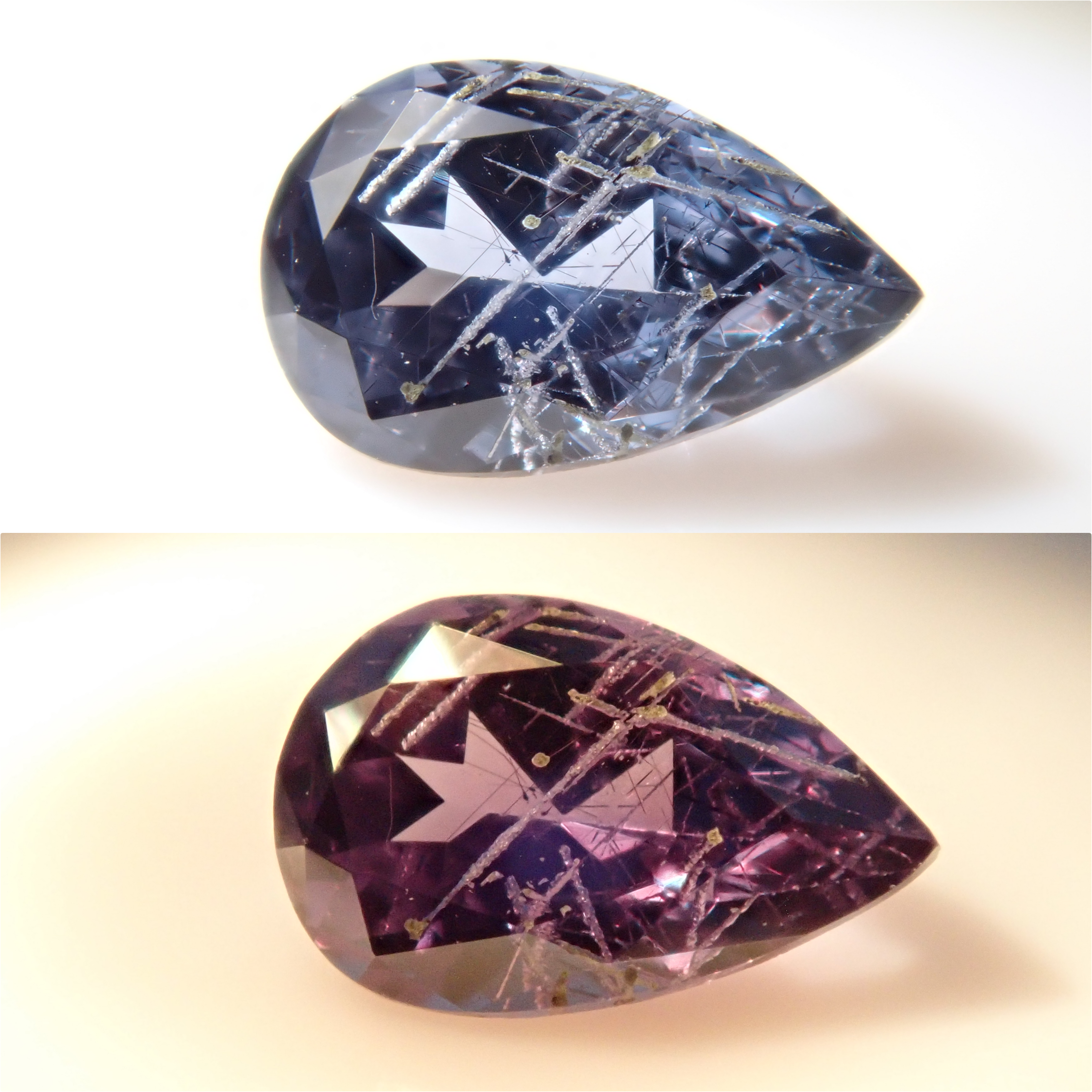 【5/1 22時販売】マダガスカル産ベキリーブルーガーネット(カラーチェンジガーネット) 0.206ctルース