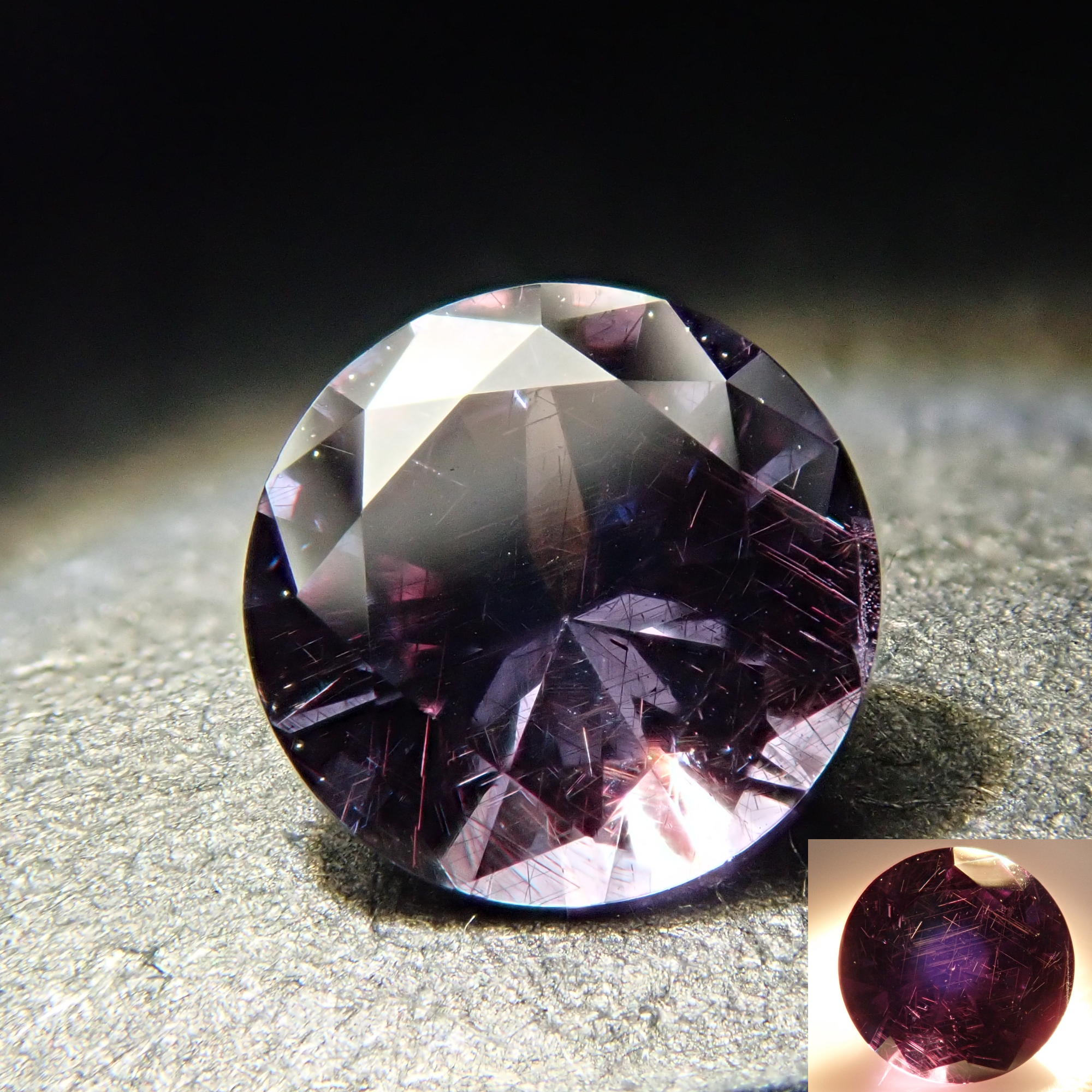 ベキリーブルーカラーチェンジガーネット ベキリーブルーガーネット(カラーチェンジガーネット) 0.369ct