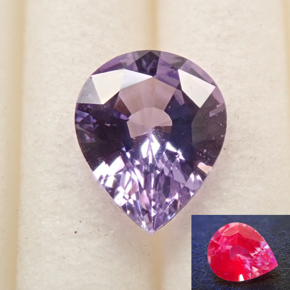 パープルサファイア 0.429ctルース