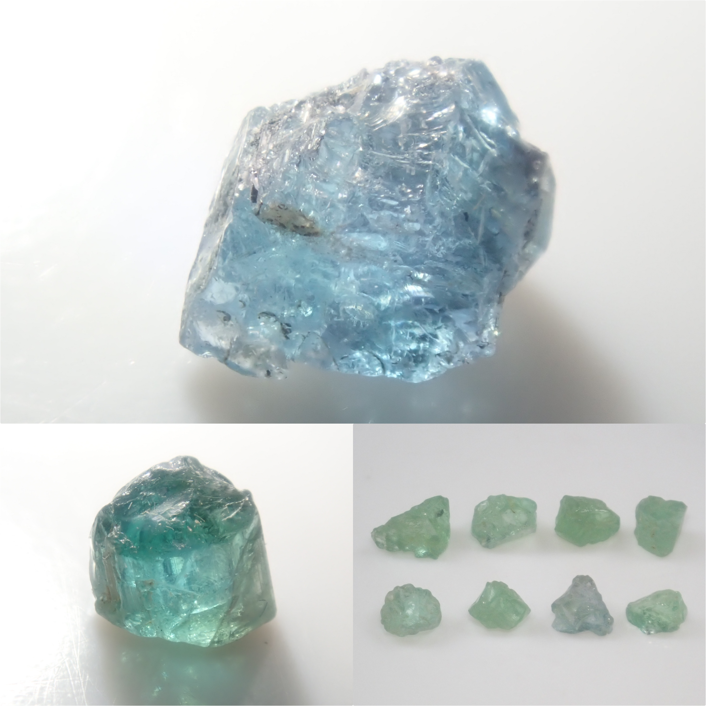 【2/7 22時販売】《限定10石》ブラジル産パライバトルマリン(CuO:2.3%やCuO:1.4%)・コーネルピン原石ガチャ《複数購入割引有》