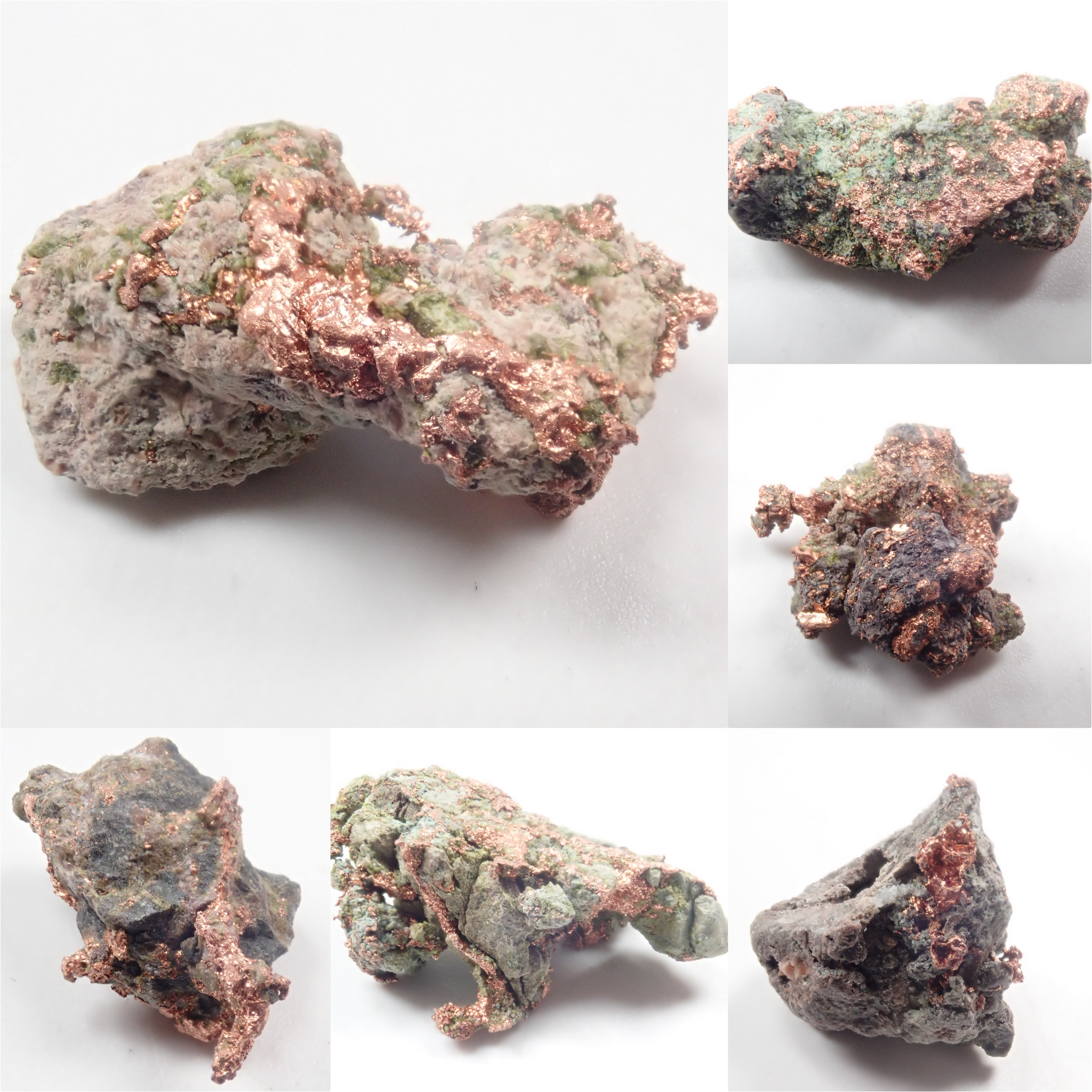 自然銅（ネイティブカッパー）1石原石（平均22ct）（《複数購入割引有》