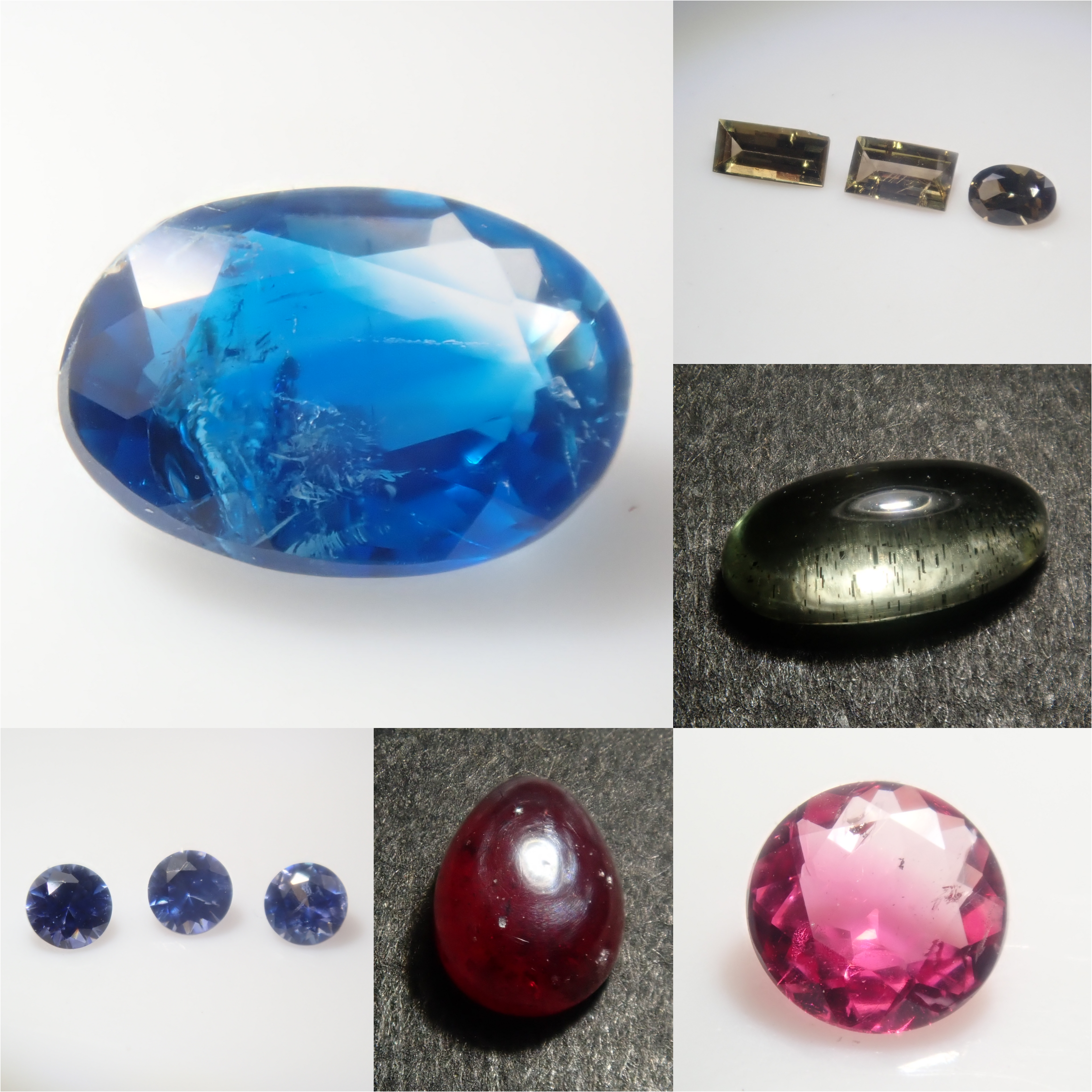 【12/20 22時販売】《限定10石》レアストーンガチャ💎シンシャ・ジンバブエ産ユークレース・レッドベリル・スターペリドットなど《複数購入割引有》