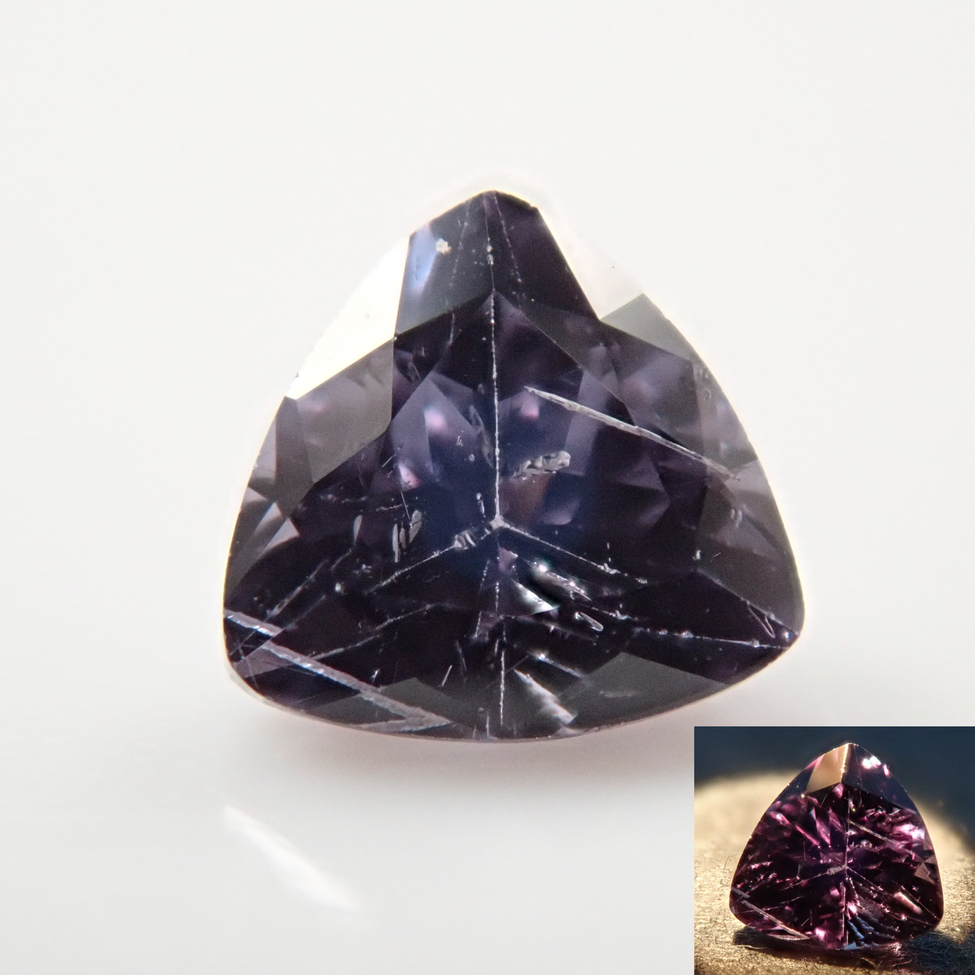 ベキリーブルーガーネット（カラーチェンジガーネット） 0.170ルース