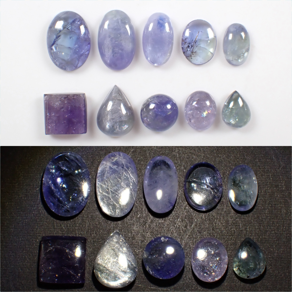 【10/24 22時販売】《限定10石》タンザニア産ゾイサイトガチャ(平均3.5ct、カボションカット、含浸処理)《複数購入割引有》