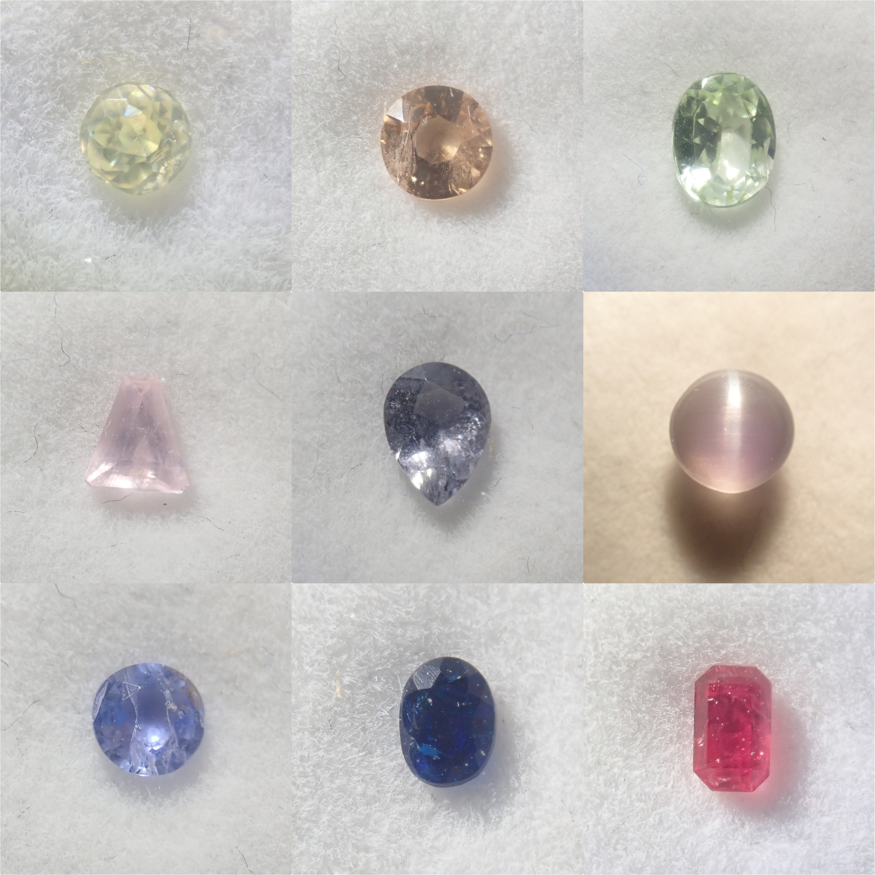 {六月活動限量版} 稀有寶石 Gacha💎 帕帕拉恰藍寶石 0.3ct+ 附證書、藍錐礦、紅色綠柱石等散石,每顆寶石售價 1 顆 {可享多顆購買折扣}