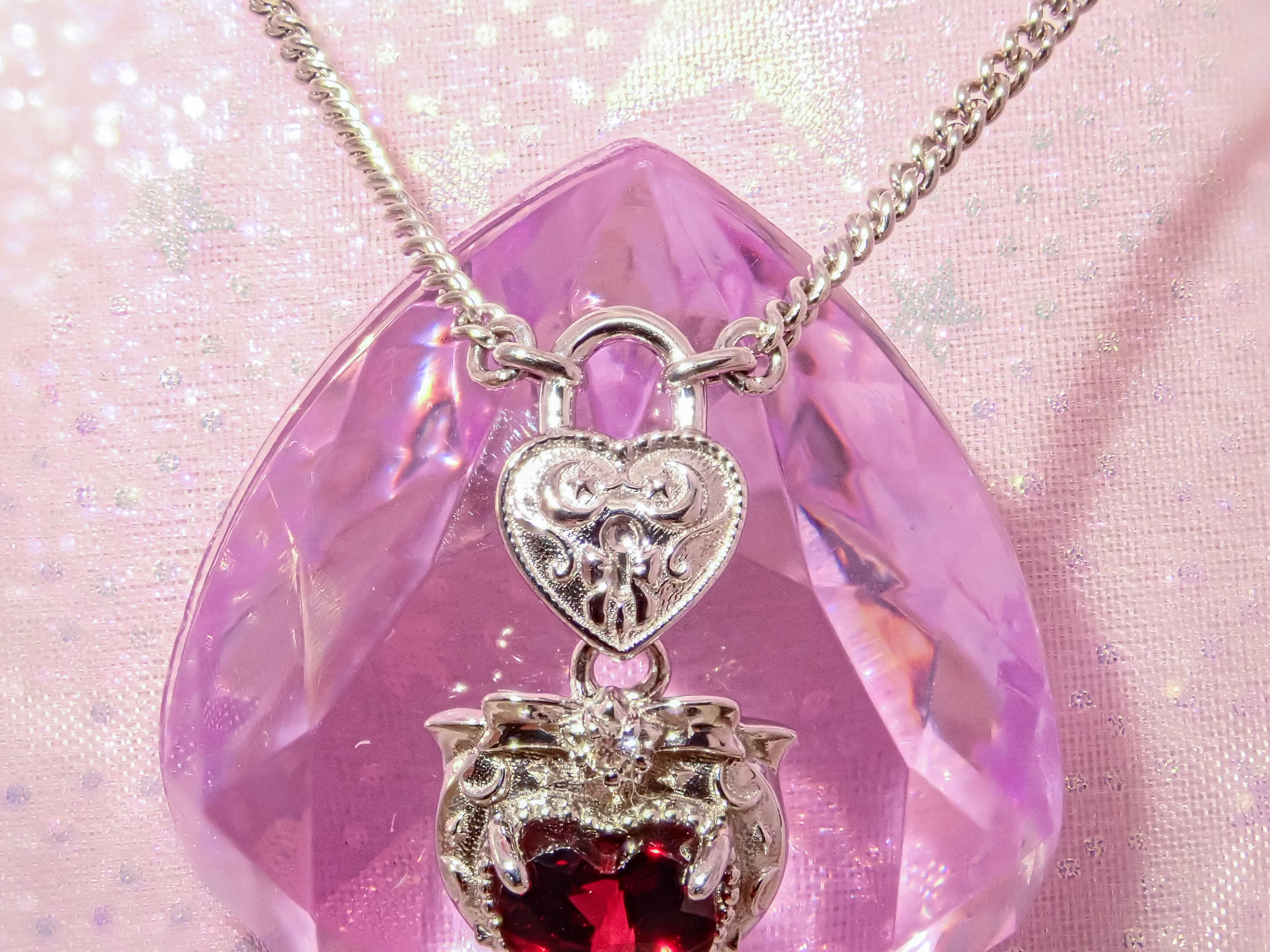 【11/21 22時販売開始】大人のセボンスタージュエリー第3弾  ハートキーロックペンダント シルバーモデル(シルバーカラー/ゴールドカラー) SV925