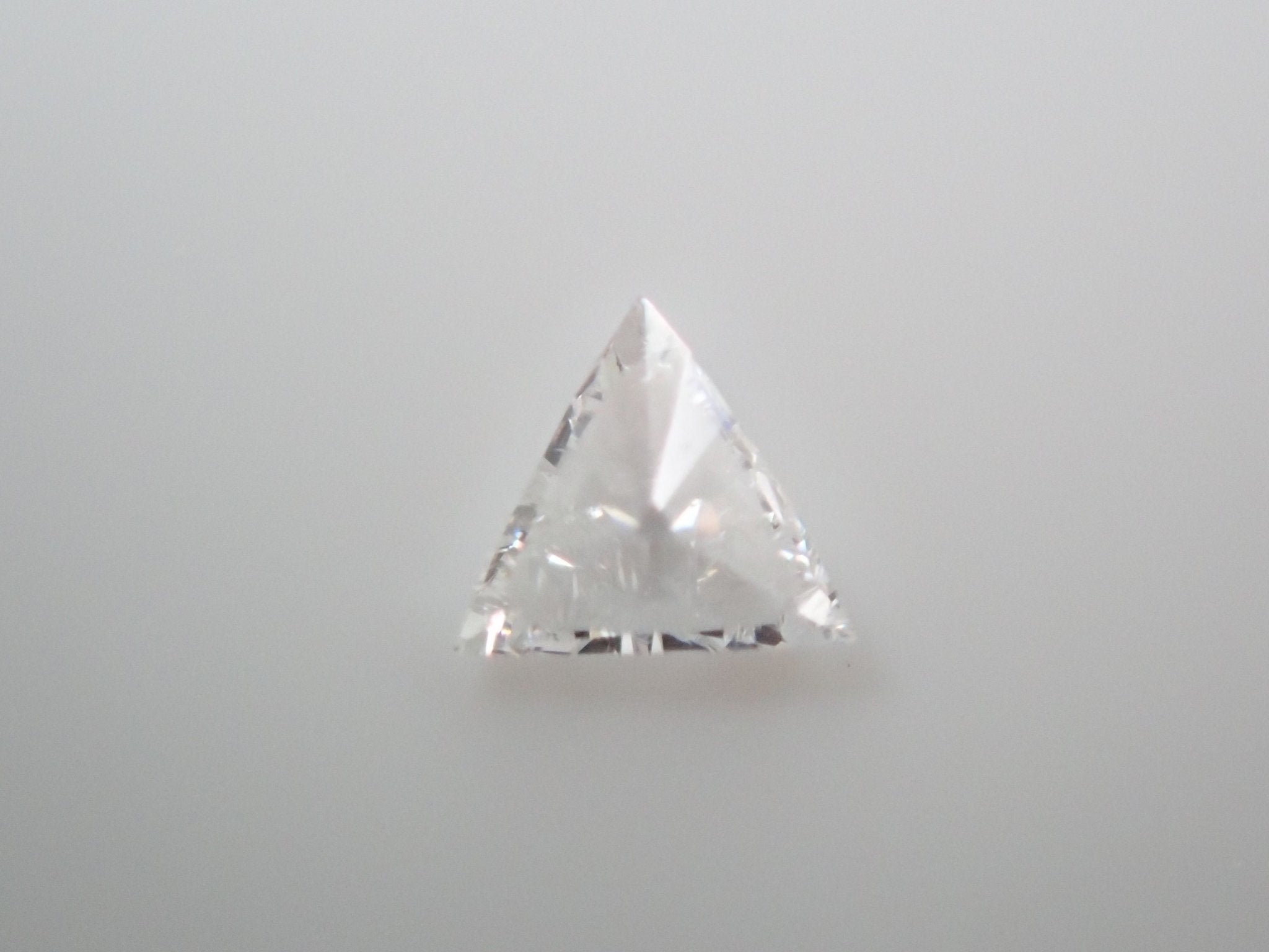 ダイヤモンド 0.082ctルース(トリリアントカット) - KARATZ STORE|カラッツSTORE