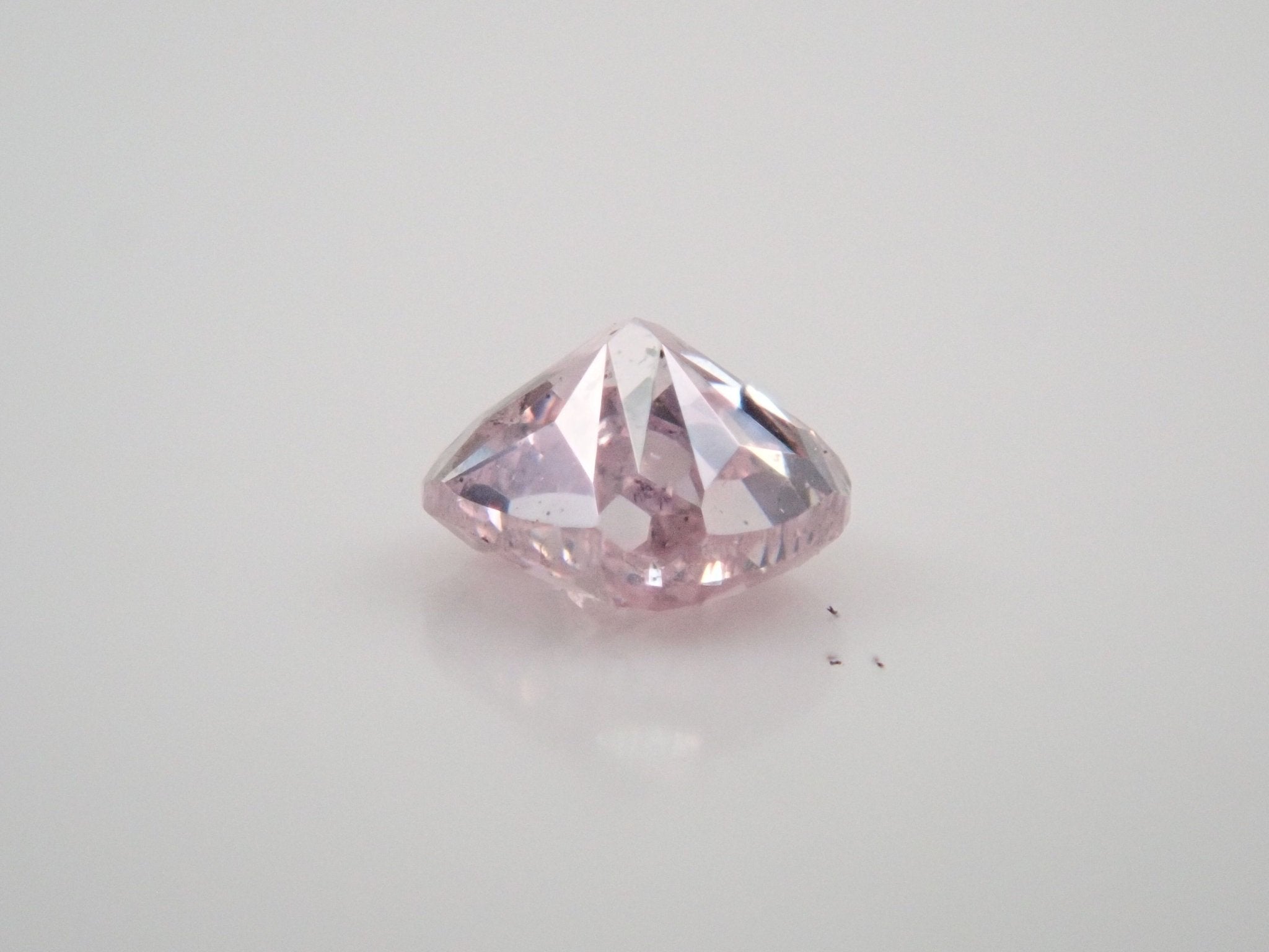 ピンクダイヤモンド 0.092ctルース(FANCY PURPLISH PINK, SI2) - KARATZ STORE|カラッツSTORE