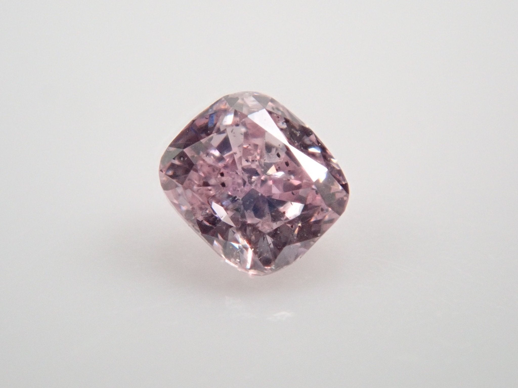 ピンクダイヤモンド 0.092ctルース(FANCY PURPLISH PINK, SI2) - KARATZ STORE|カラッツSTORE