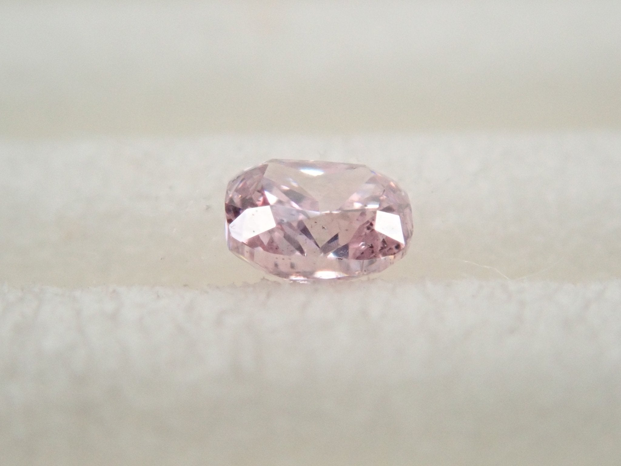 ピンクダイヤモンド 0.092ctルース(FANCY PURPLISH PINK, SI2) - KARATZ STORE|カラッツSTORE