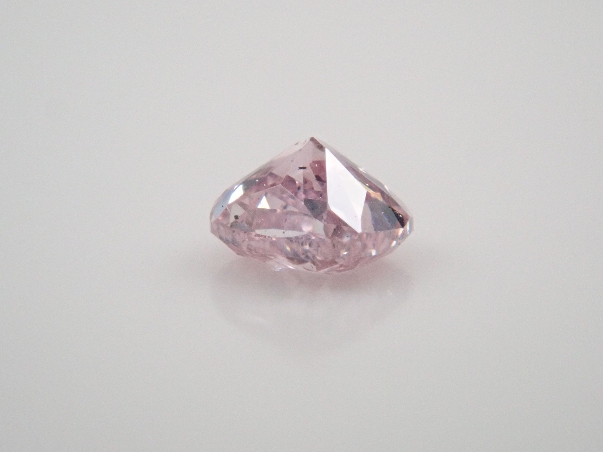ピンクダイヤモンド 0.092ctルース(FANCY PURPLISH PINK, SI2) - KARATZ STORE|カラッツSTORE