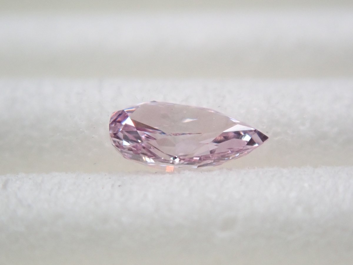 ピンクダイヤモンド 0.121ctルース(FANCY PURPLE PINK, VS2) - KARATZ STORE|カラッツSTORE