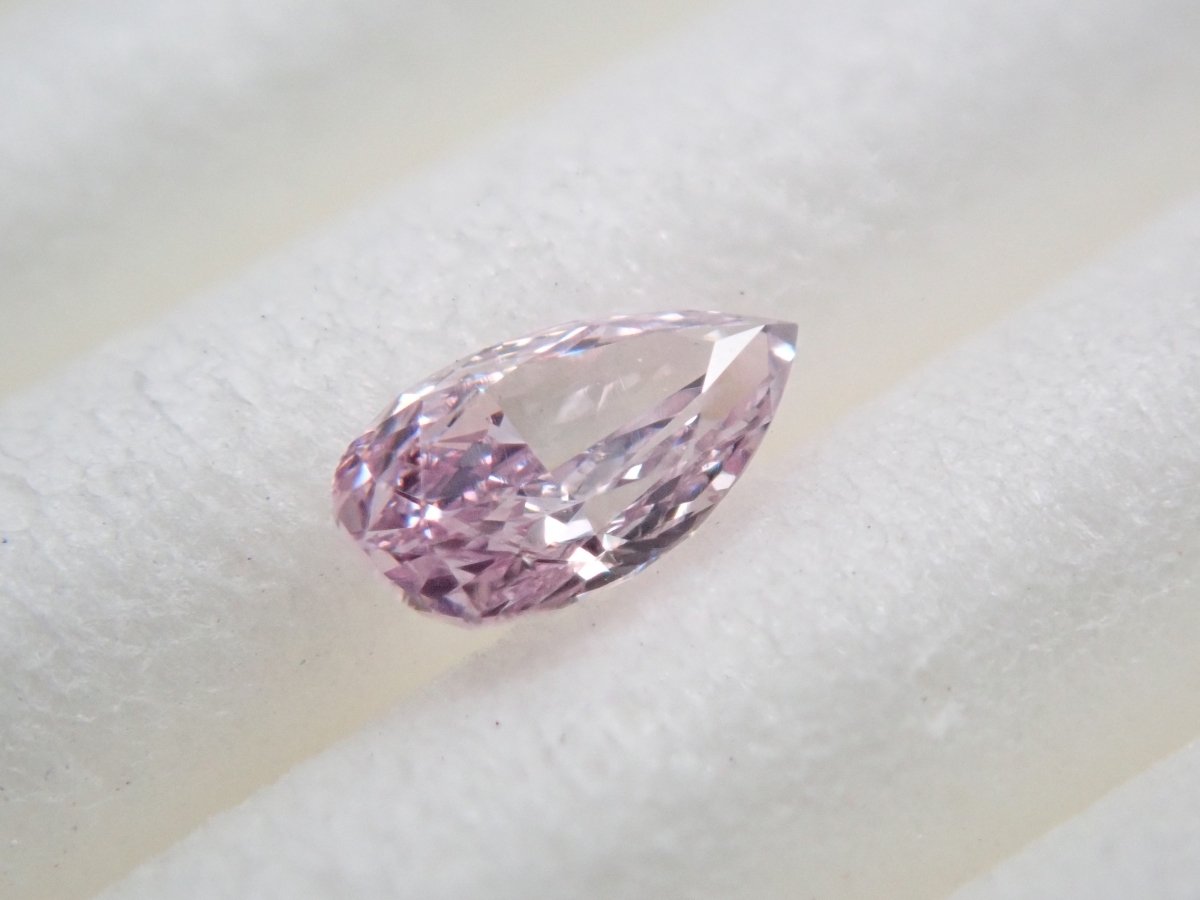 ピンクダイヤモンド 0.121ctルース(FANCY PURPLE PINK, VS2) - KARATZ STORE|カラッツSTORE