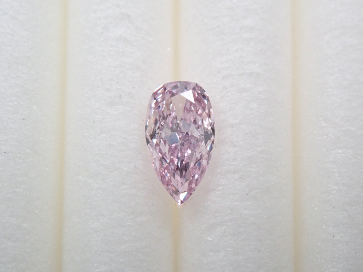 ピンクダイヤモンド 0.121ctルース(FANCY PURPLE PINK, VS2) - KARATZ STORE|カラッツSTORE