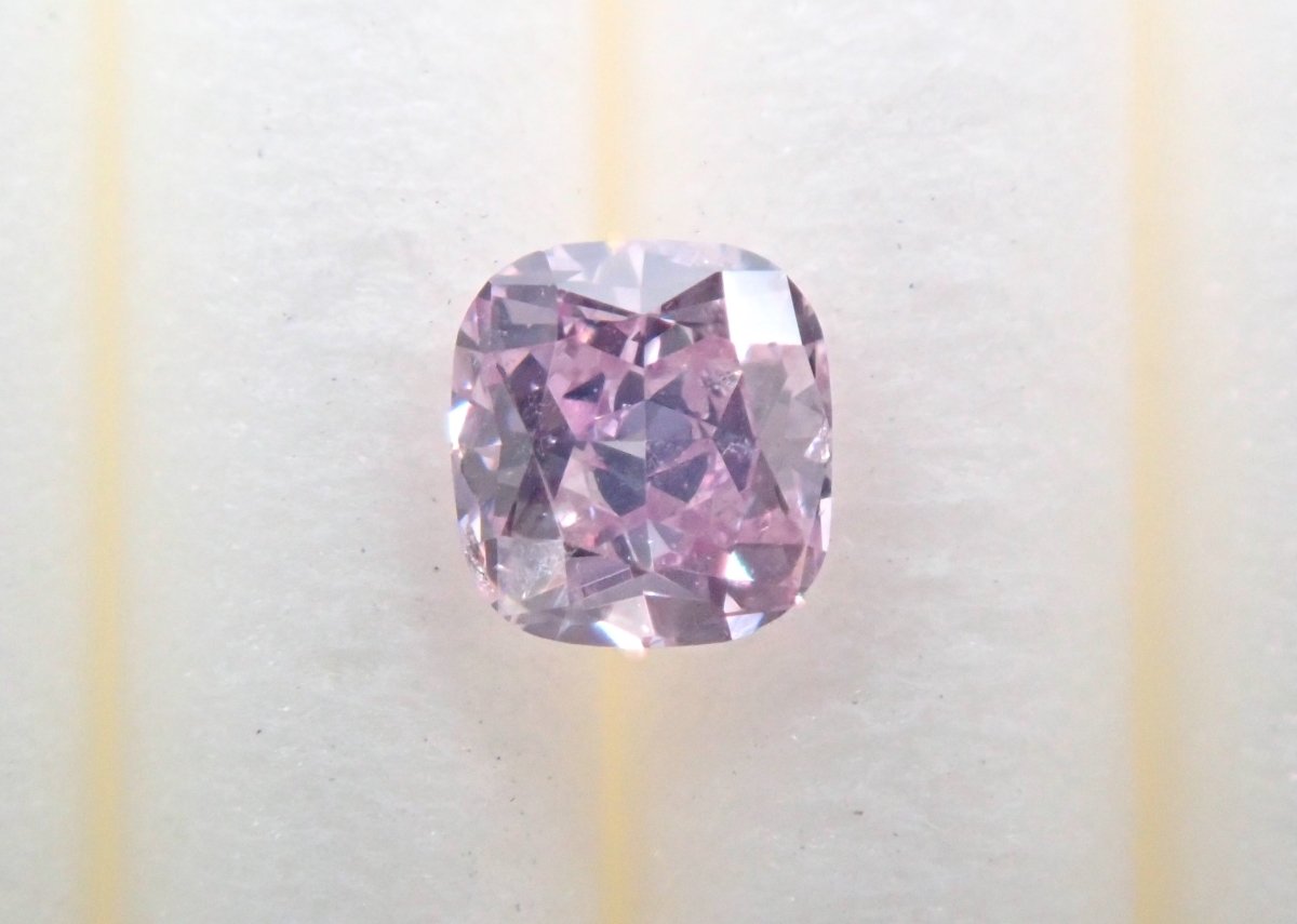 パープルダイヤモンド 0.170ctルース(FANCY PINK PURPLE, SI2) GIA付 - KARATZ STORE|カラッツSTORE