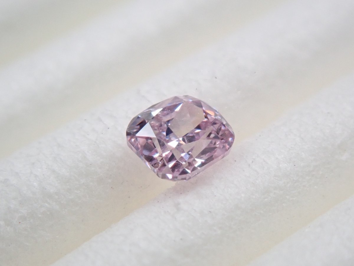パープルダイヤモンド 0.170ctルース(FANCY PINK PURPLE, SI2) GIA付 - KARATZ STORE|カラッツSTORE