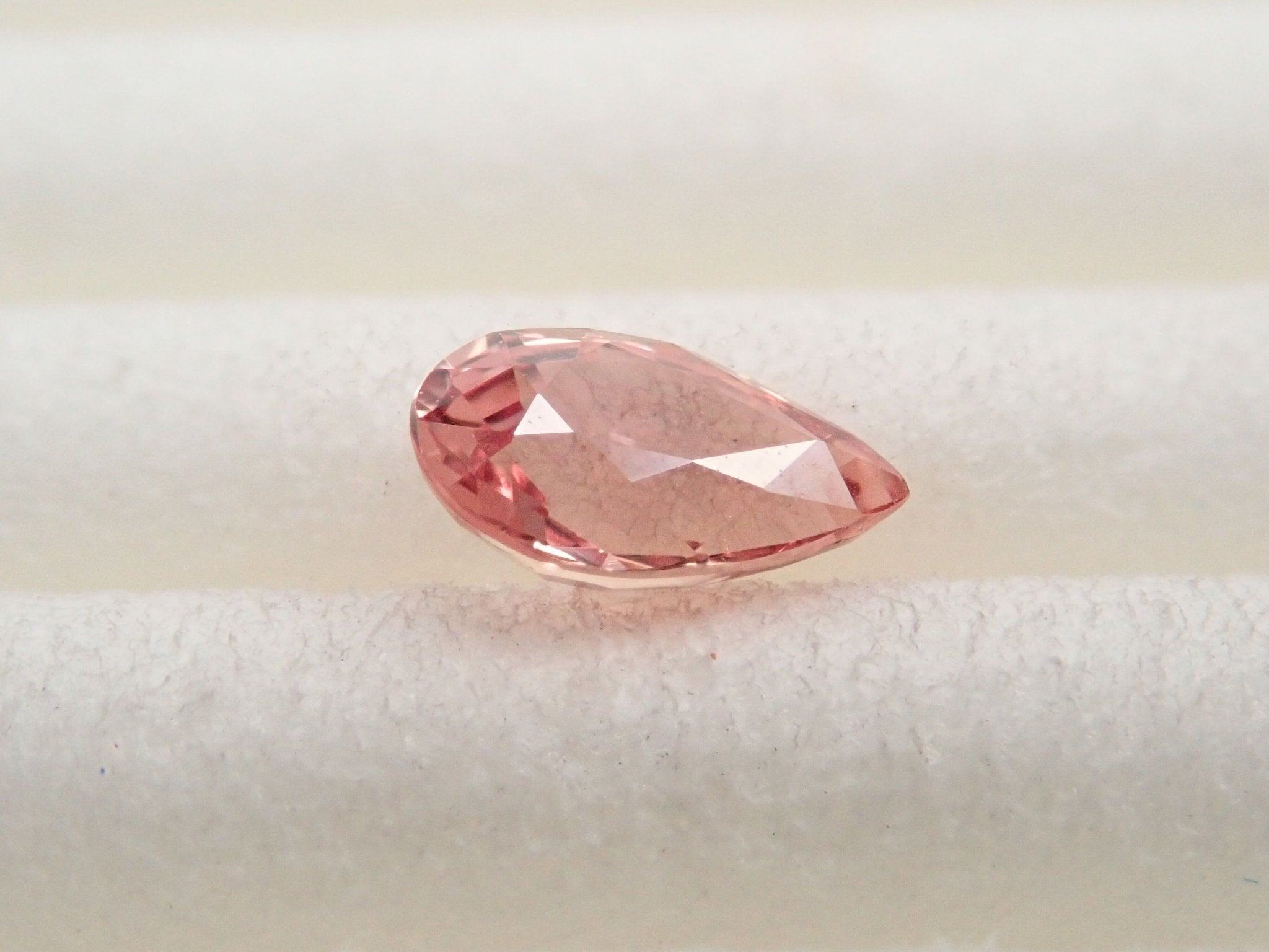 パパラチアサファイア 0.282ctルース 中宝鑑付 - KARATZ STORE|カラッツSTORE