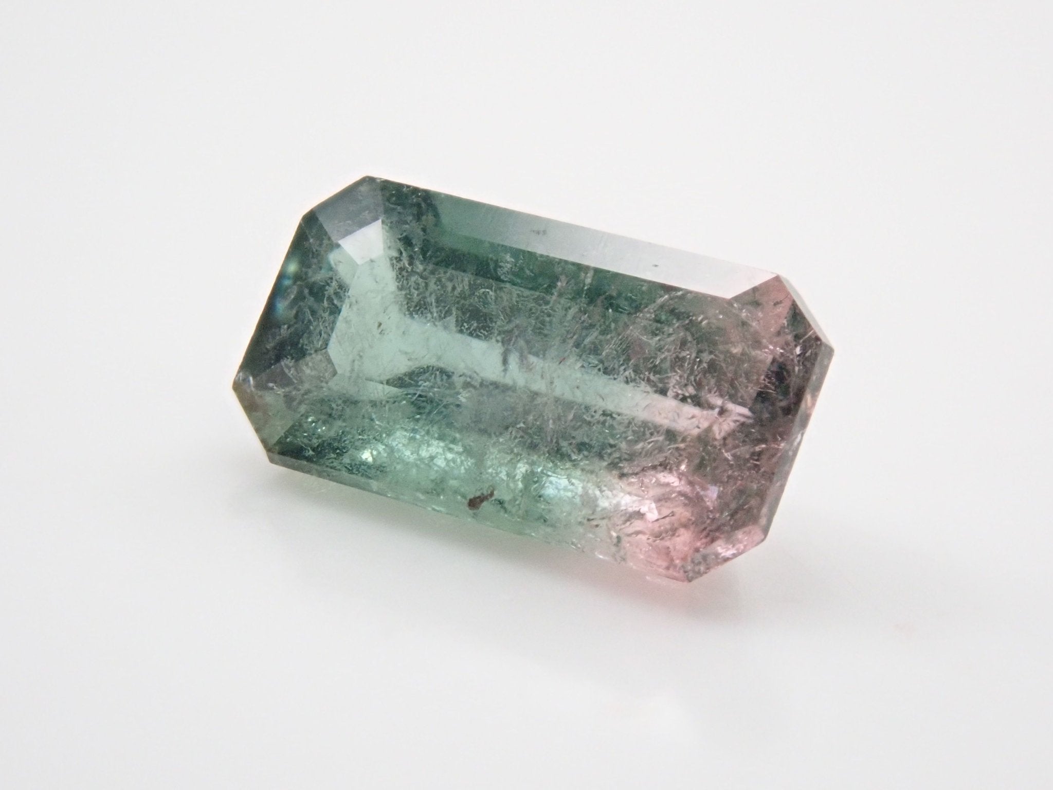 Bicolor tourmaline 0.514ct loose – カラッツSTORE