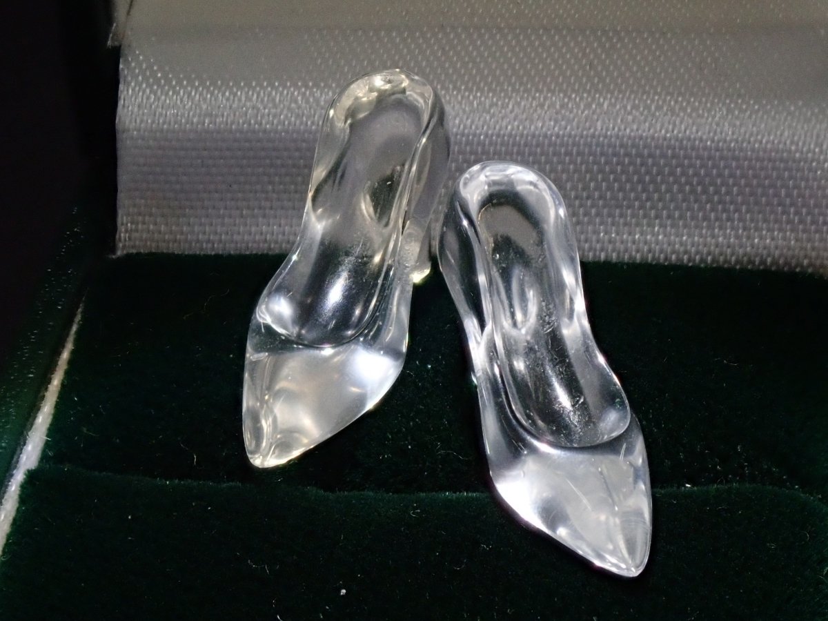 《再販売》ハイヒール(ロッククリスタル)1石《宝石ハイヒール1個 - カラッツSTORE