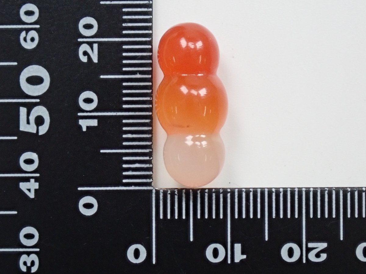 【お団子】カーネリアン 13.28ctルース(金平糖の生みの親・中野氏作品) - カラッツSTORE