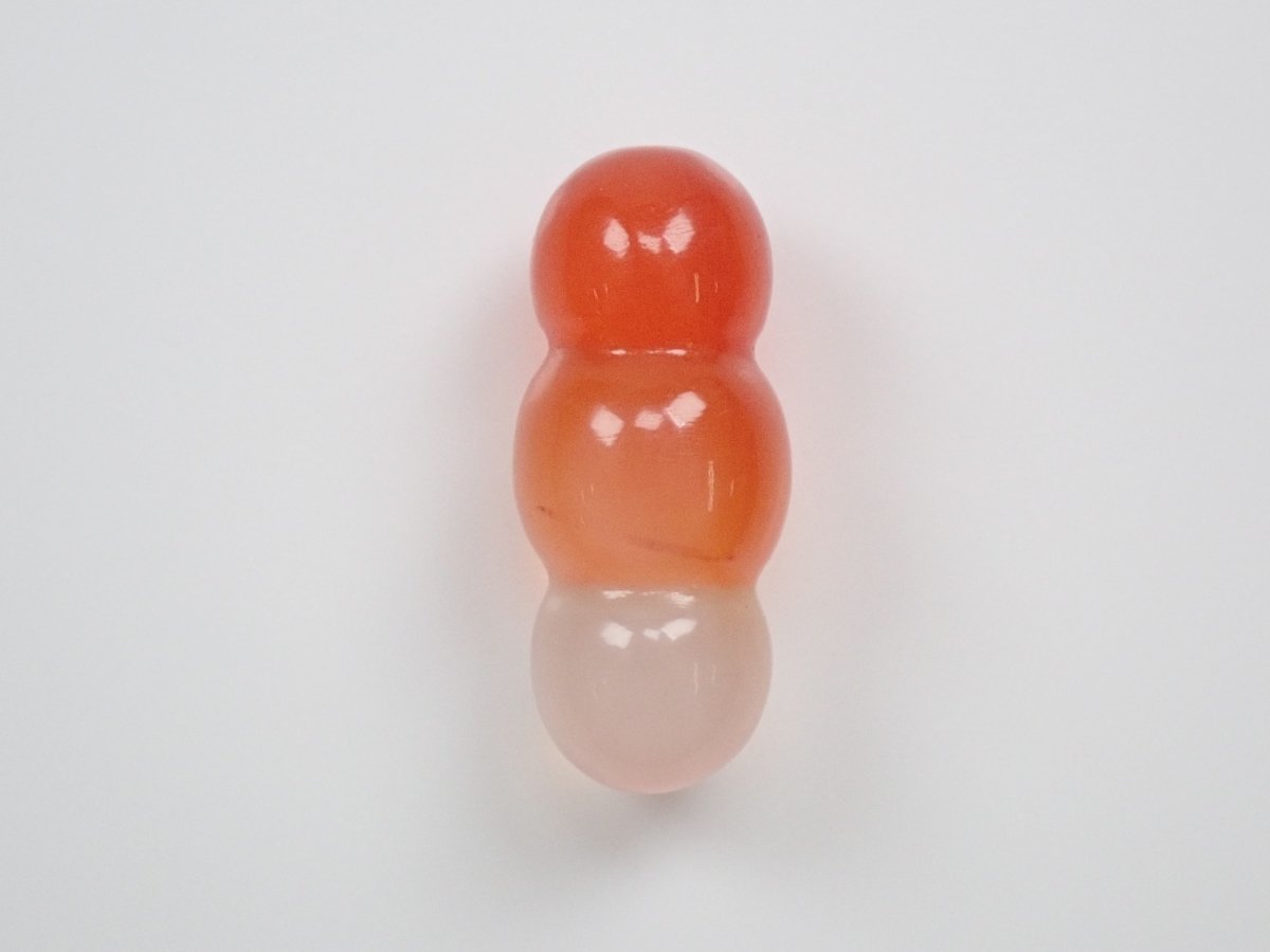 【お団子】カーネリアン 13.28ctルース(金平糖の生みの親・中野氏作品) - カラッツSTORE