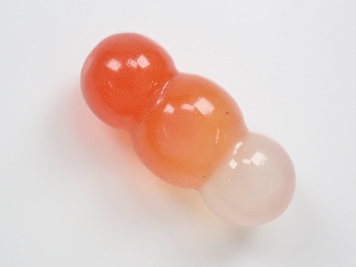 【お団子】カーネリアン 13.28ctルース(金平糖の生みの親・中野氏作品) - カラッツSTORE