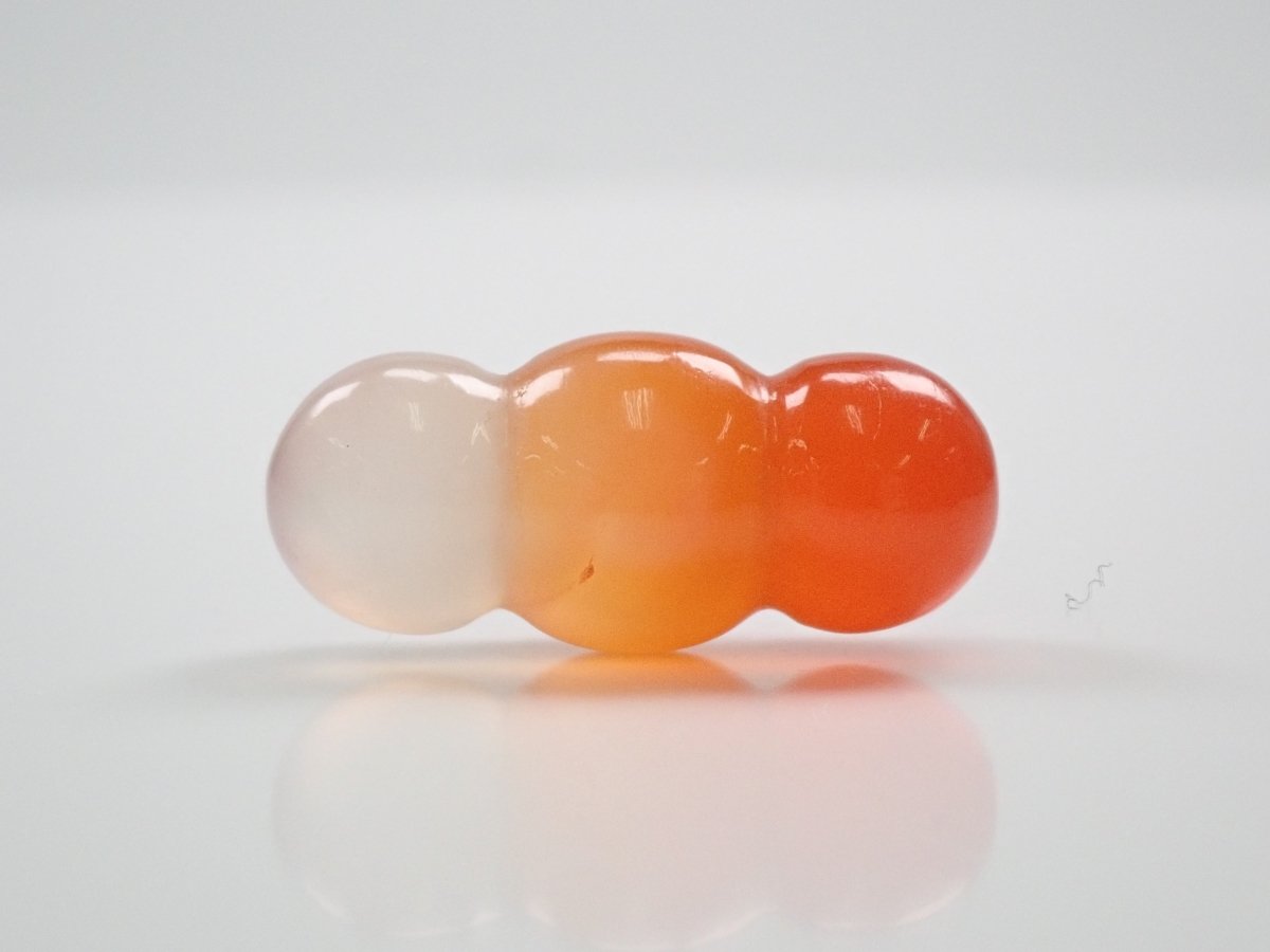 【お団子】カーネリアン 13.28ctルース(金平糖の生みの親・中野氏作品) - カラッツSTORE
