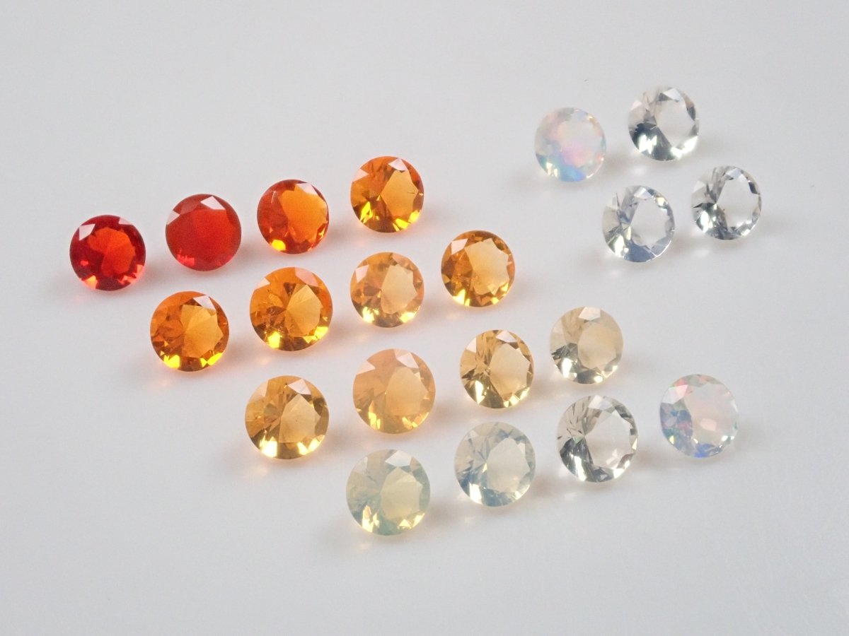 【5/21 22時販売】【KEN氏】 メキシコ産オパール1石(約3.5mm)《複数購入割引有》 - カラッツSTORE