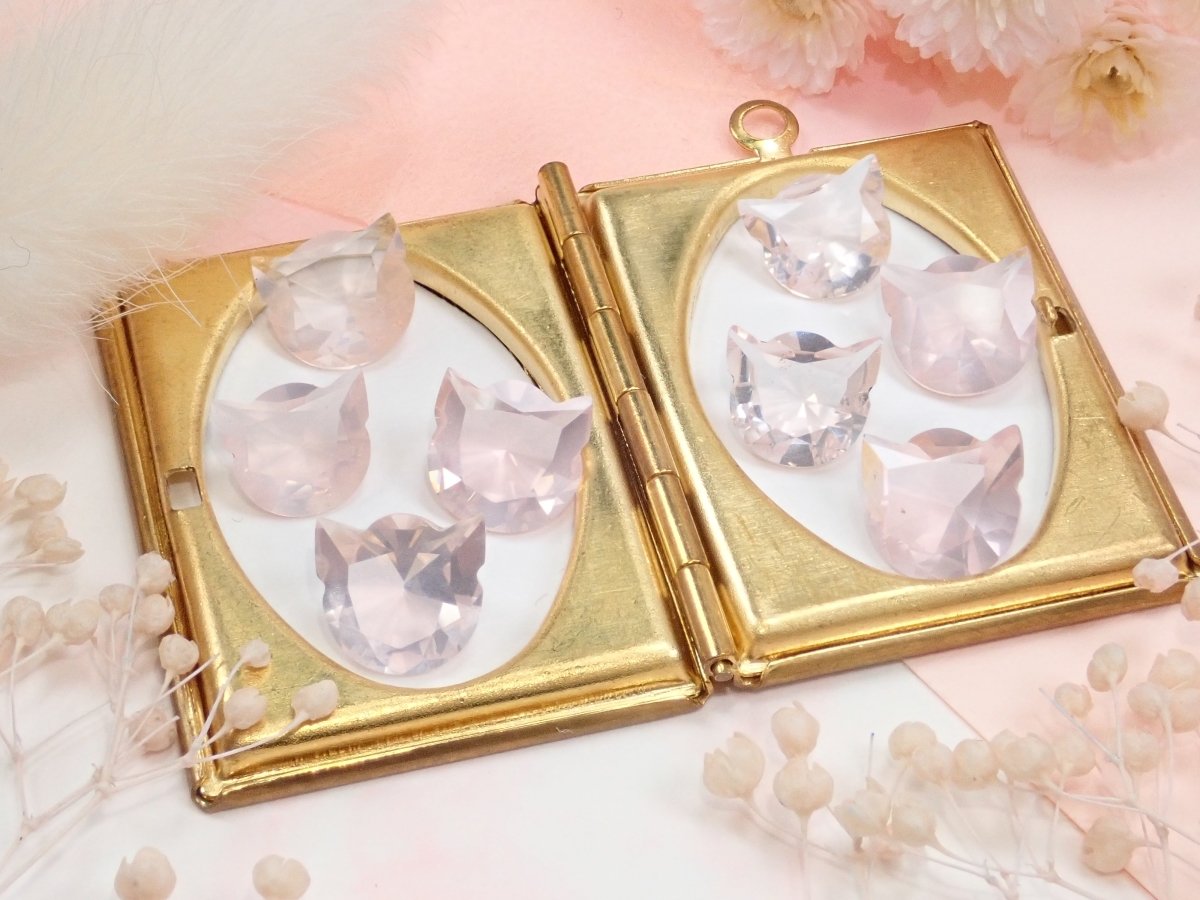 【猫カット】ローズクォーツ(8mm) - カラッツSTORE